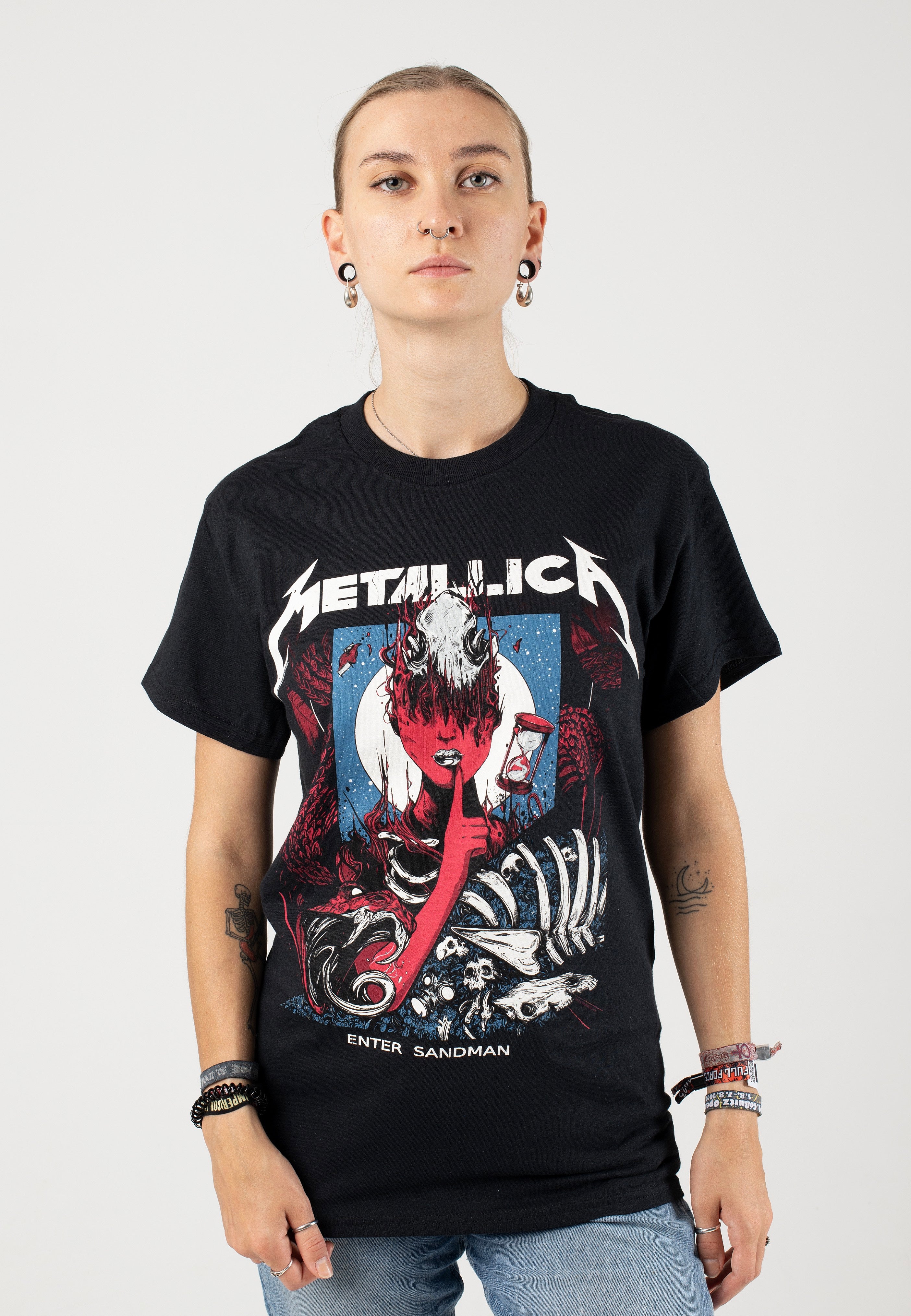 Metallica - Enter Sandman Poster - T-Shirt | Women-Image