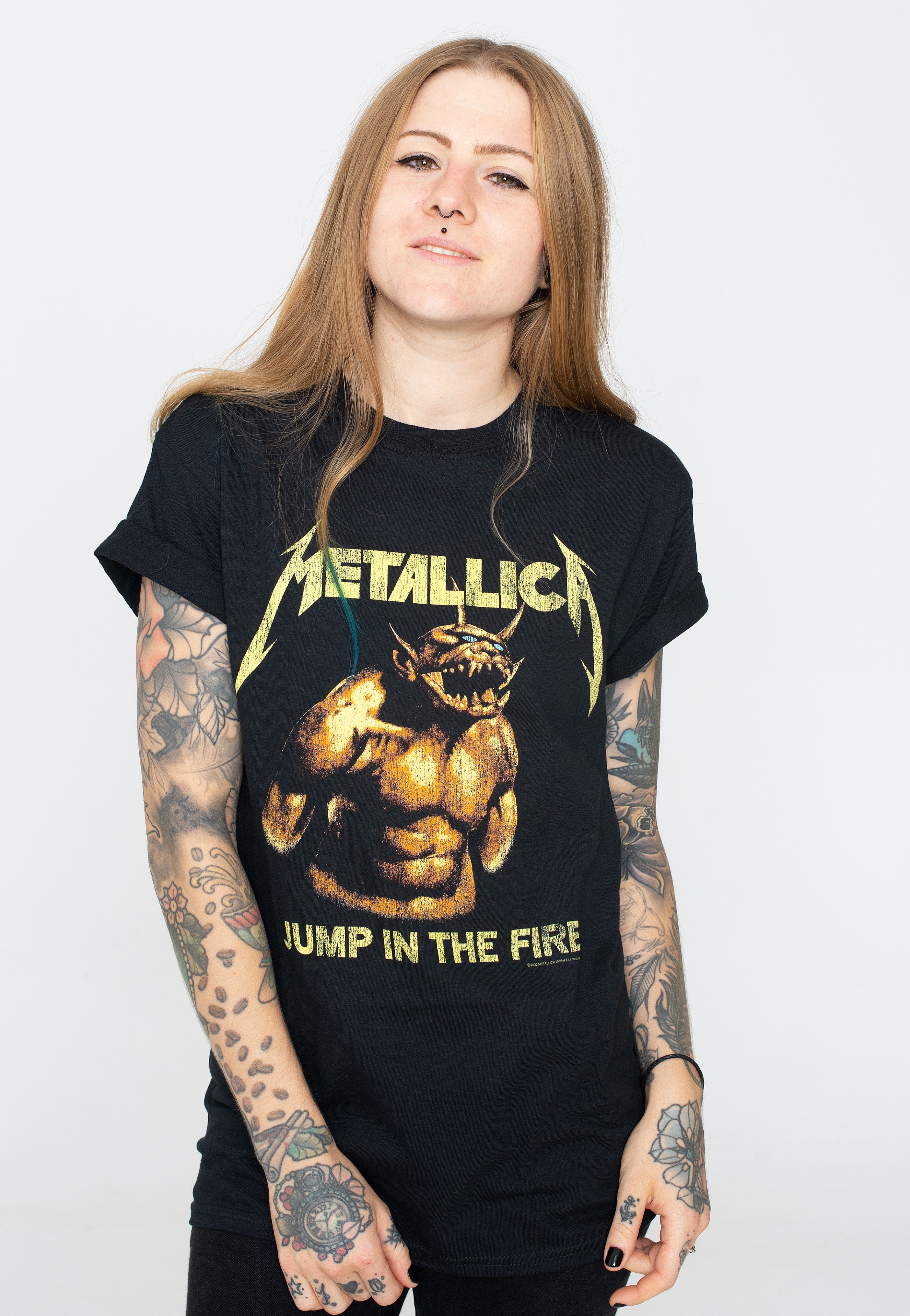 Metallica - Jump In The Fire Vintage - T-Shirt | Women-Image