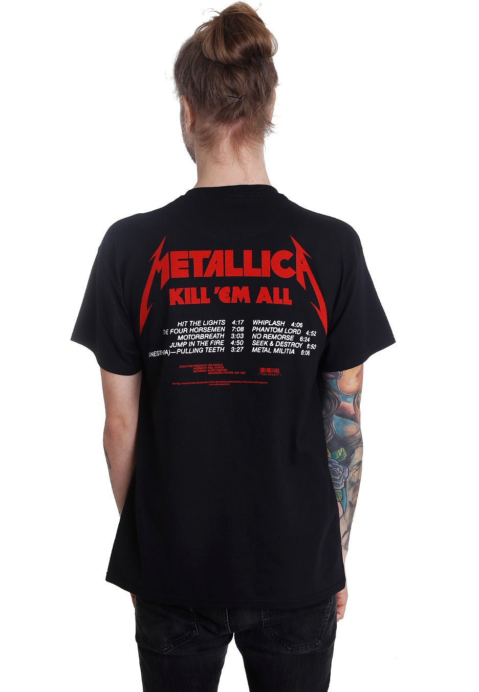 Metallica - Kill 'Em All Tracks - T-Shirt | Men-Image