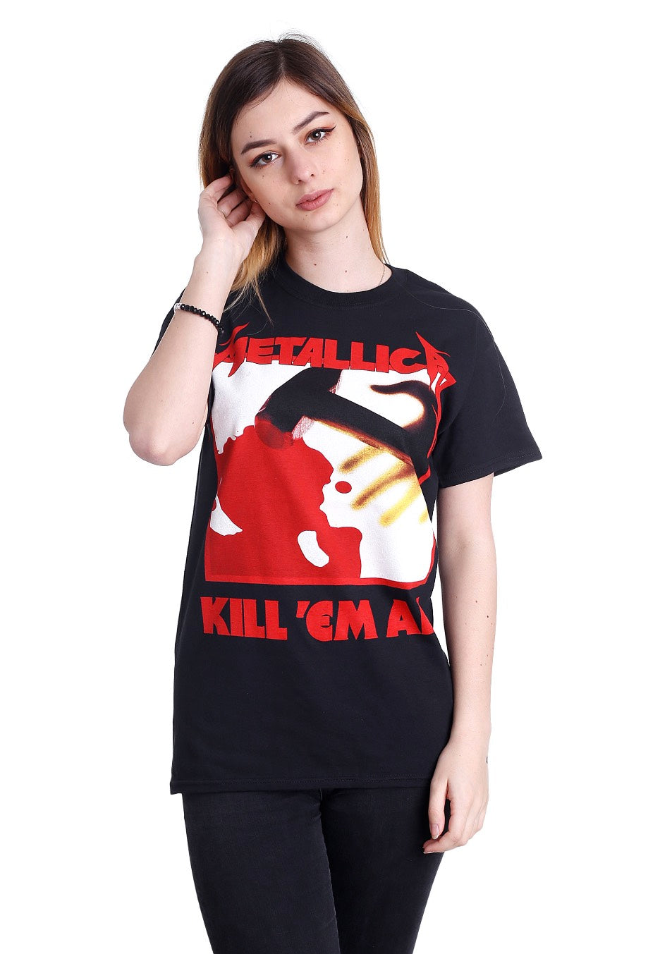 Metallica - Kill 'Em All Tracks - T-Shirt | Women-Image