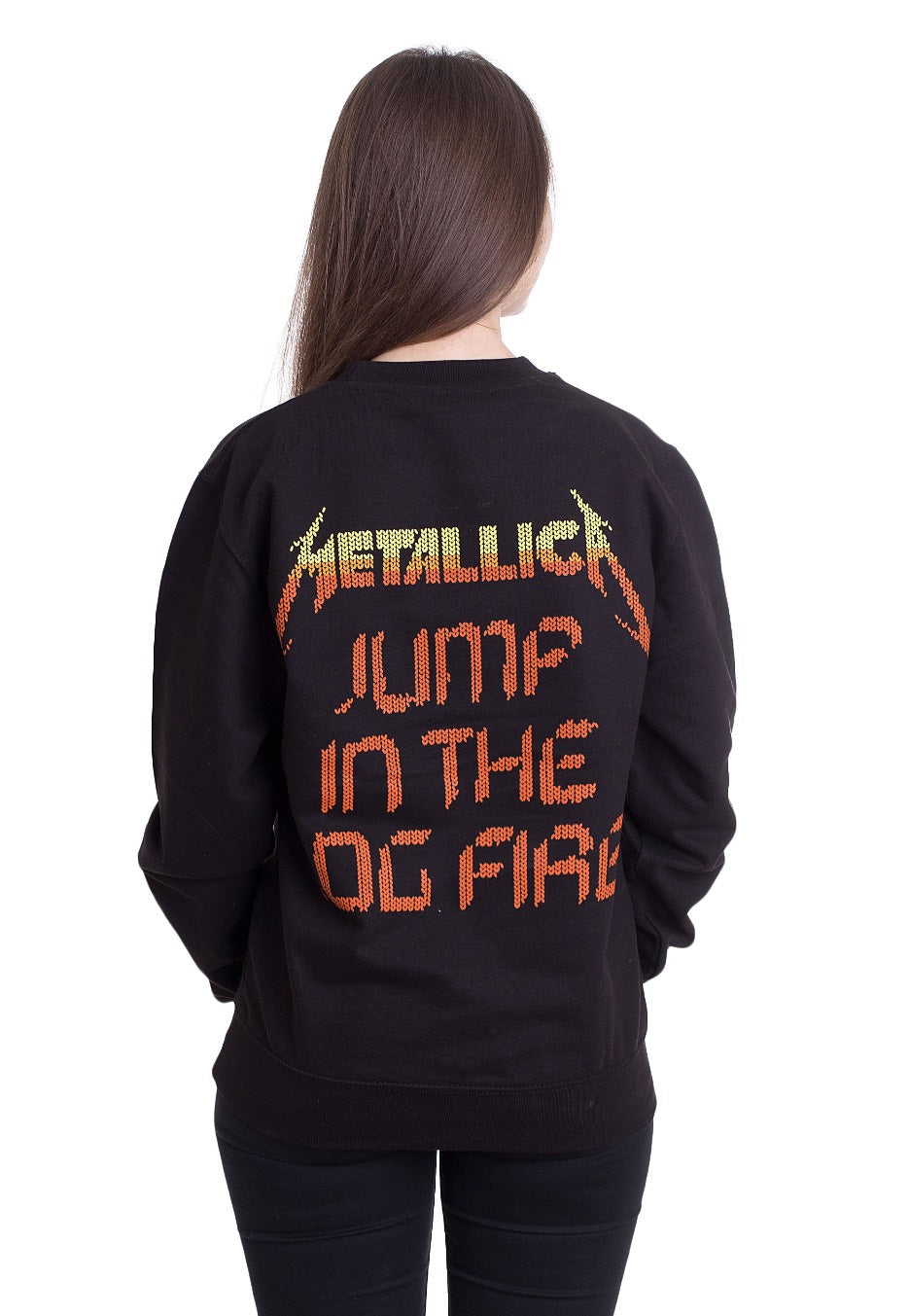 Metallica - Log Fire - Sweater | Women-Image