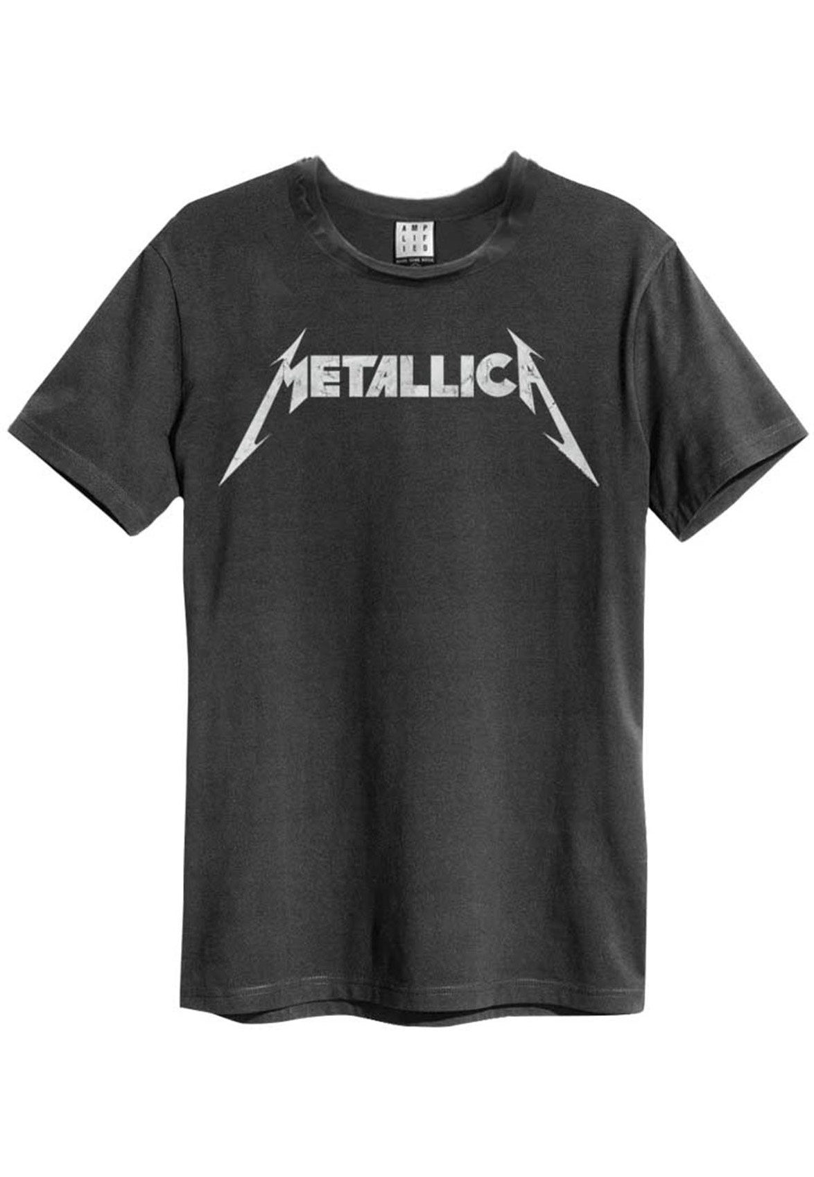 Metallica - Logo Charcoal - T-Shirt | Neutral-Image