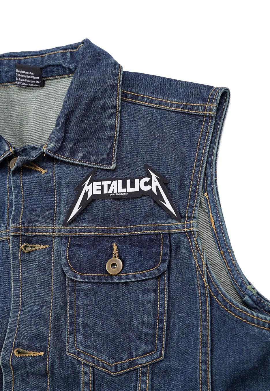 Metallica - Logo Die Cut - Patch | Neutral-Image