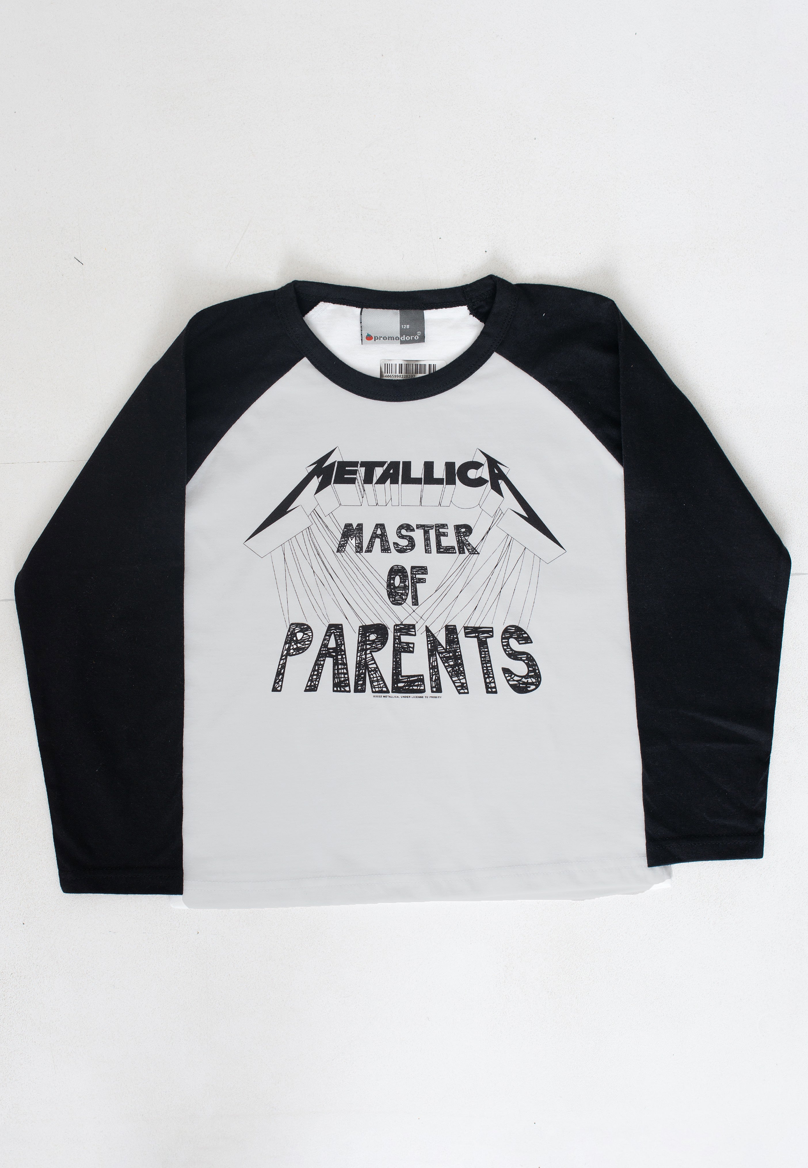 Metallica - Master Of Parents Kids White/Black - Longsleeve | Neutral-Image