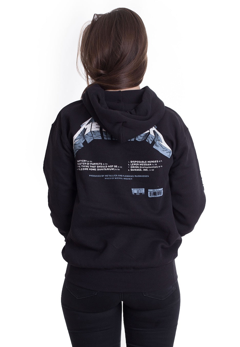 Metallica - Master Of Puppets Tracks - Hoodie | Women-Image