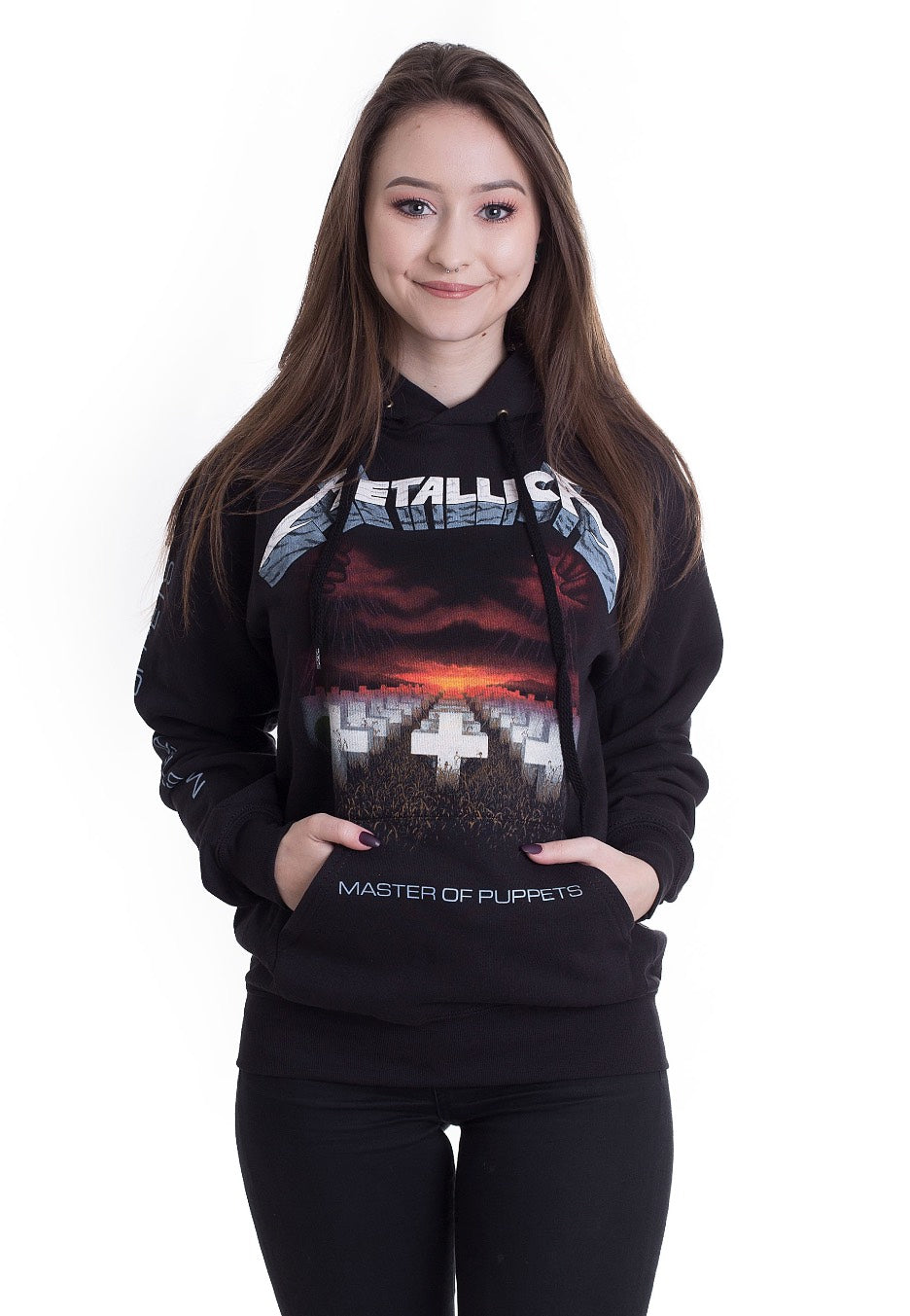 Metallica - Master Of Puppets Tracks - Hoodie | Women-Image