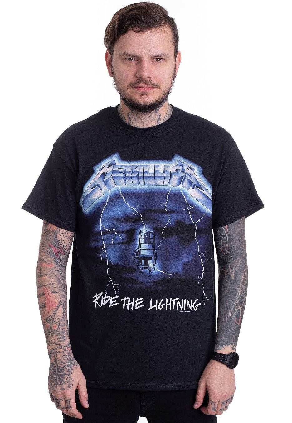 Metallica - Ride The Lightning Tracks - T-Shirt | Men-Image