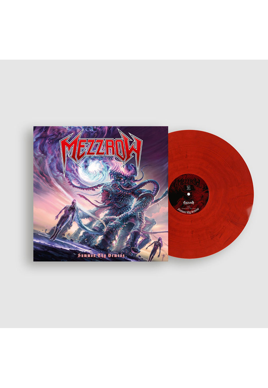 Mezzrow - Summon Thy Demons Clear Red/Blue - Marbled Vinyl | Neutral-Image