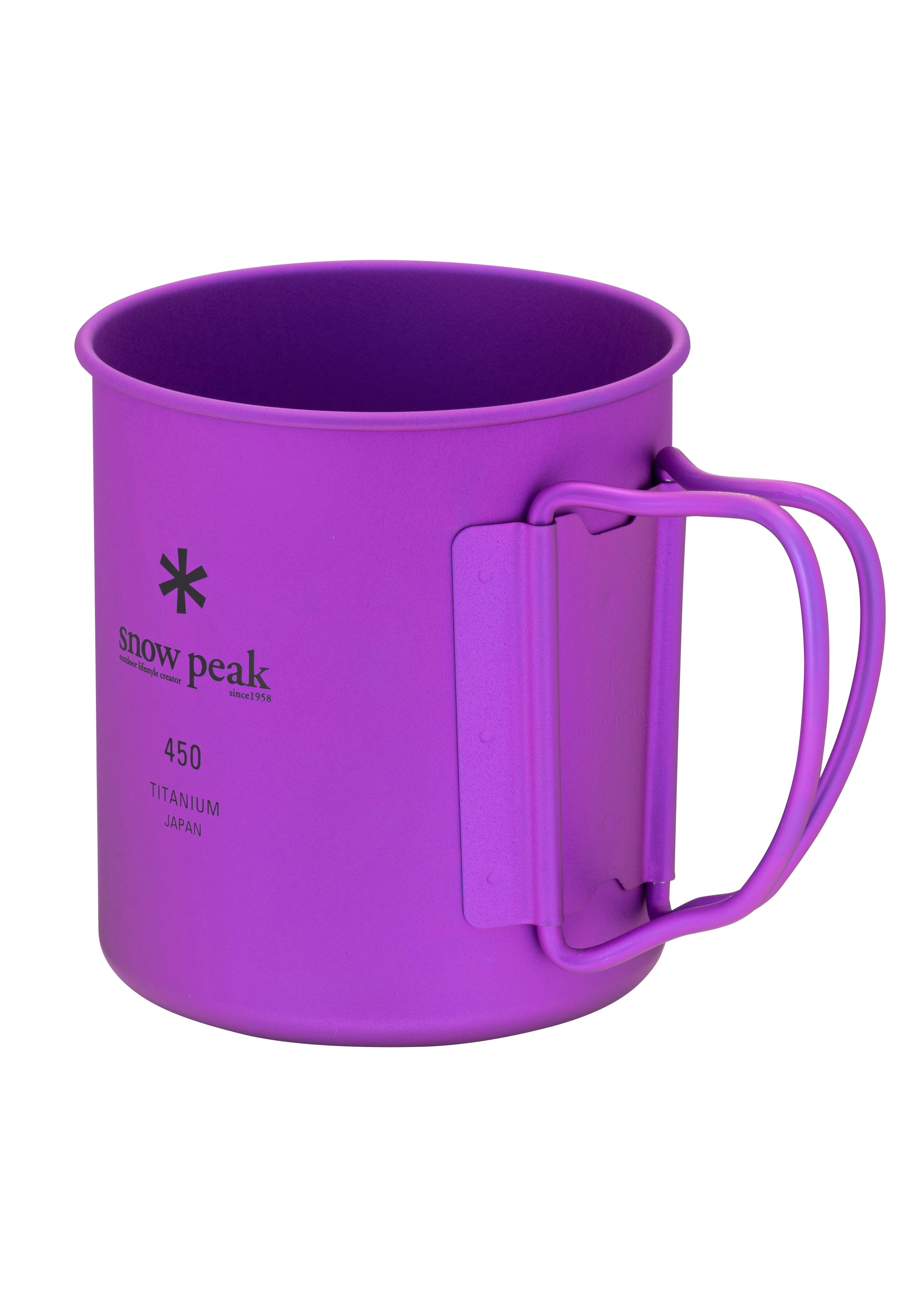 Snow Peak - Titanium Single 450 Anodized - Mug | Neutral-Image