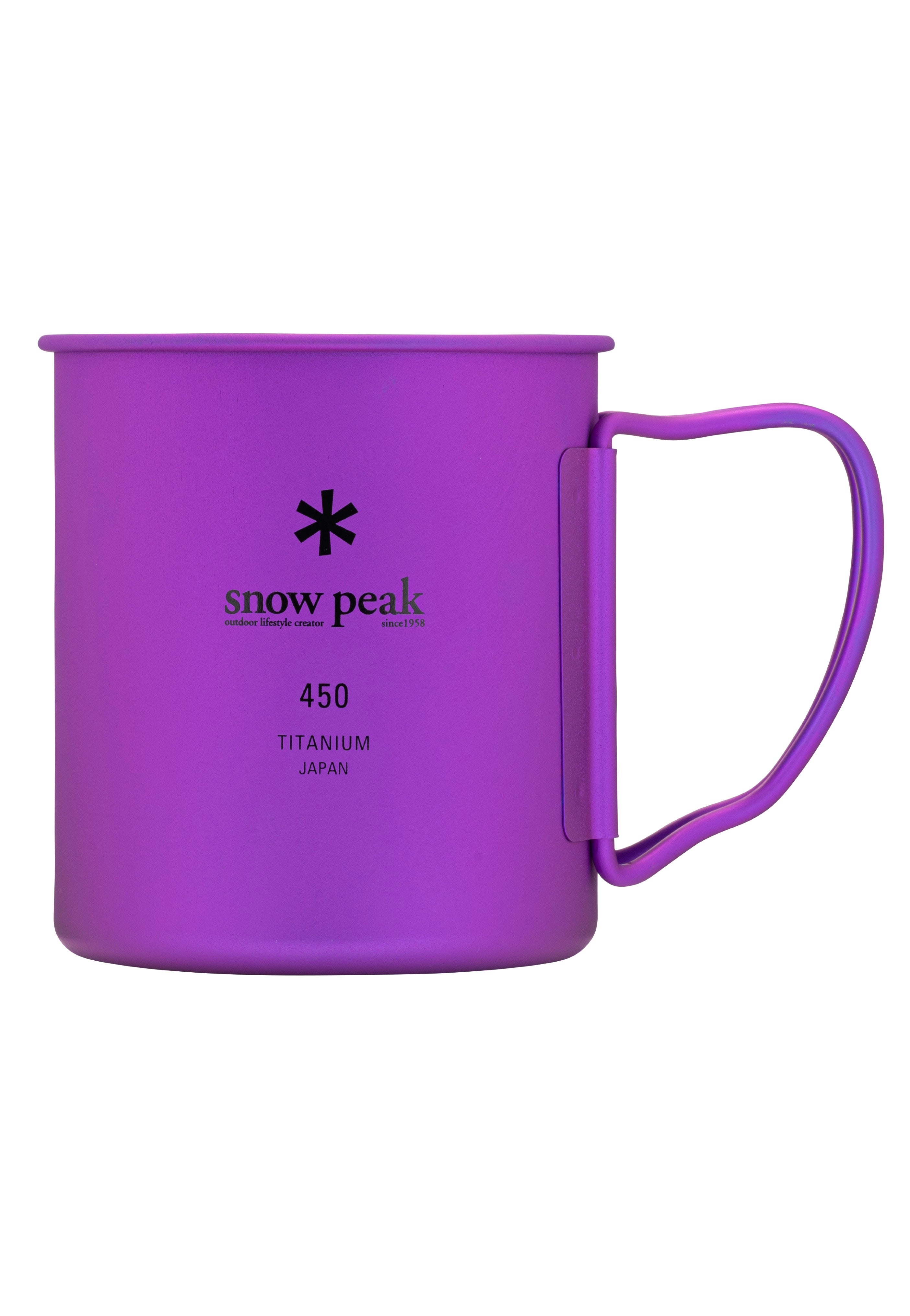 Snow Peak - Titanium Single 450 Anodized - Mug | Neutral-Image