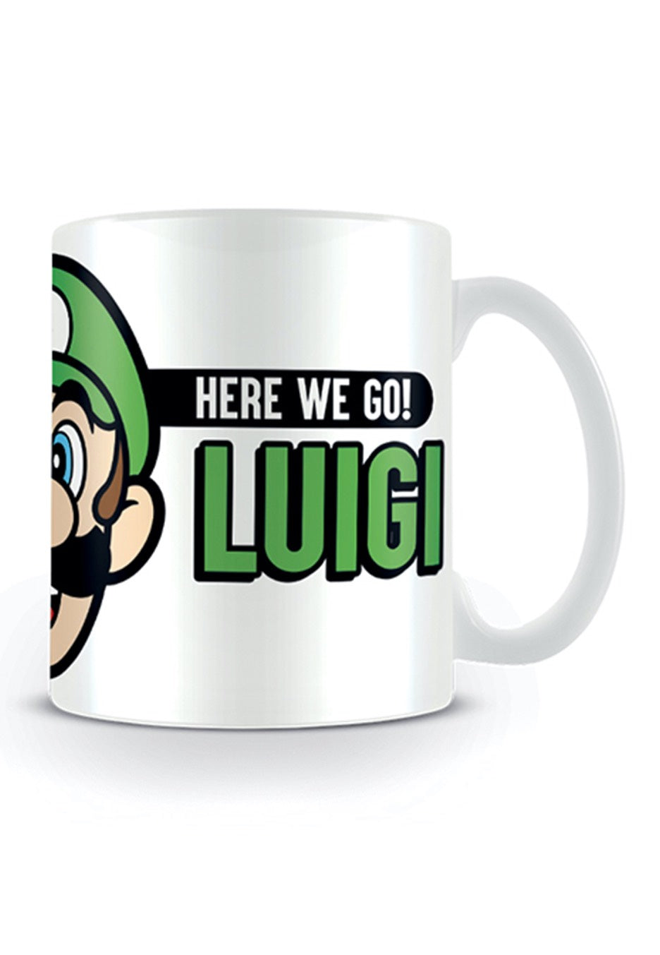 Super Mario - Here We Go Luigi - Mug | Neutral-Image