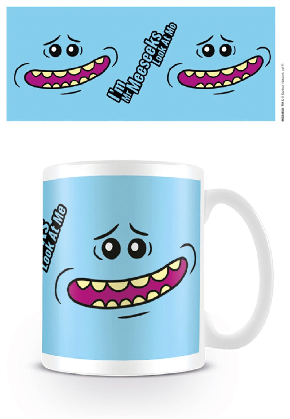 Rick And Morty - Mr Meeseeks Face - Mug | Neutral-Image