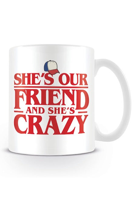 Stranger Things - She's Our Friend - Mug | Neutral-Image