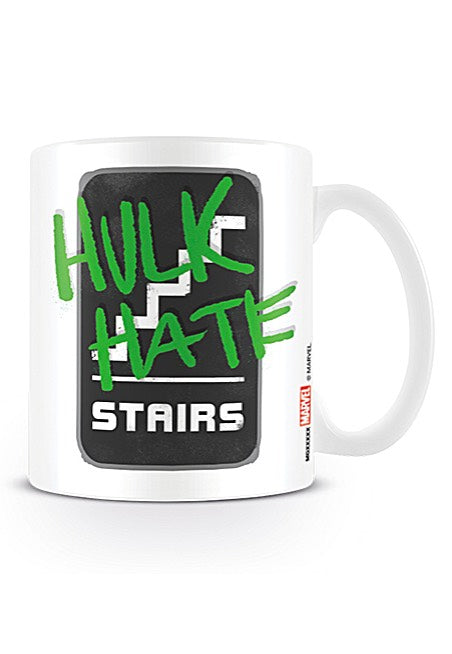 The Avengers - Endgame Hulk Hate Stairs - Mug | Neutral-Image