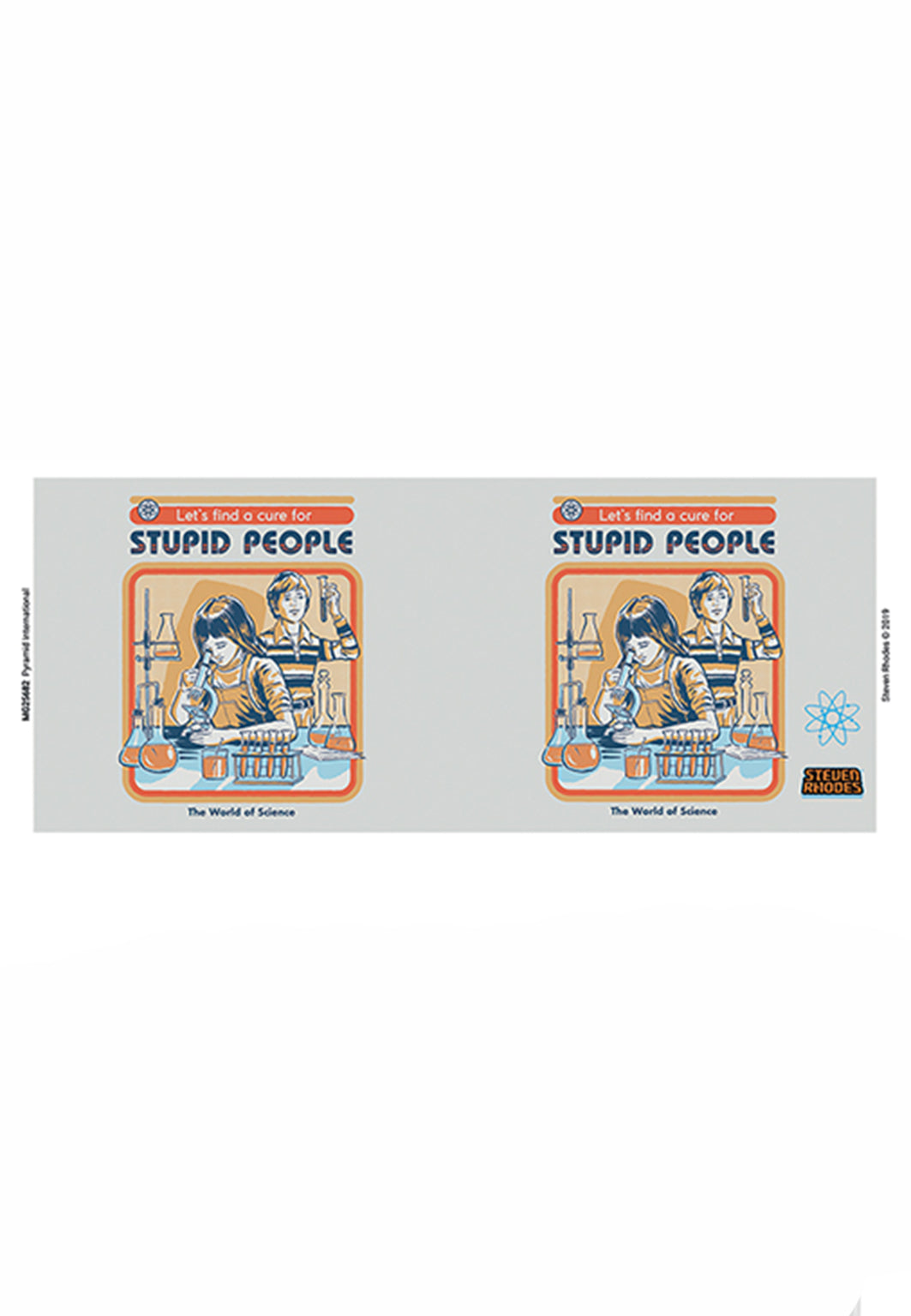 Steven Rhodes - Let's Find A Cure For Stupid People - Mug | Neutral-Image