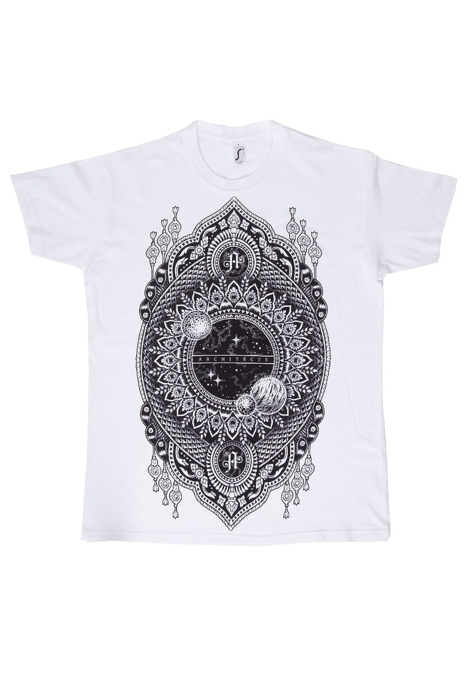 Architects - Mandala Space White - T-Shirt | Men-Image