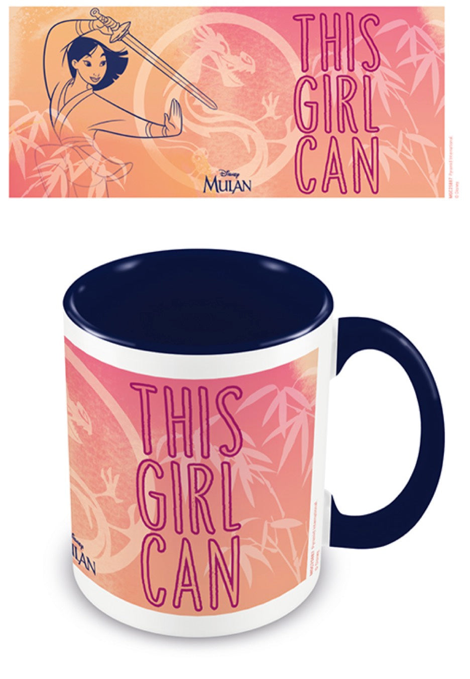 Mulan - This Girl Can - Mug | Neutral-Image