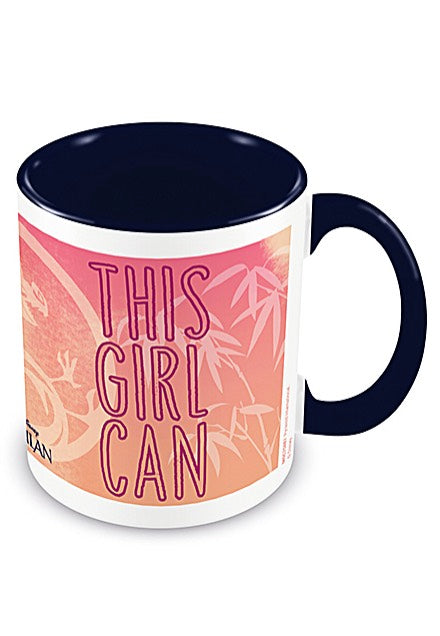 Mulan - This Girl Can - Mug | Neutral-Image