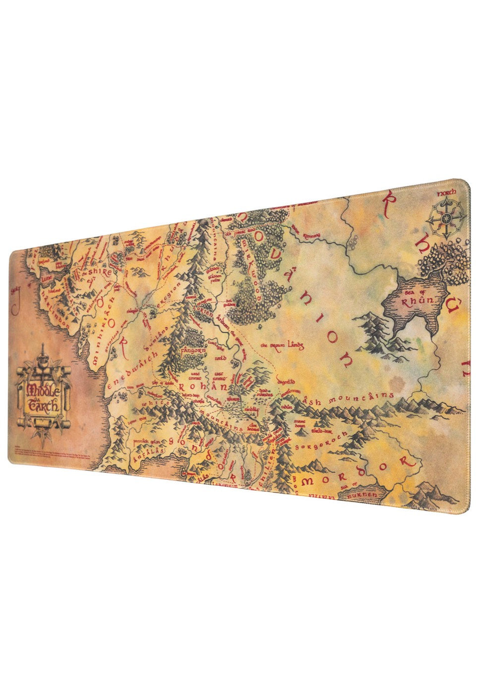 The Lord Of The Rings - Middle Earth - Mousepad | Neutral-Image