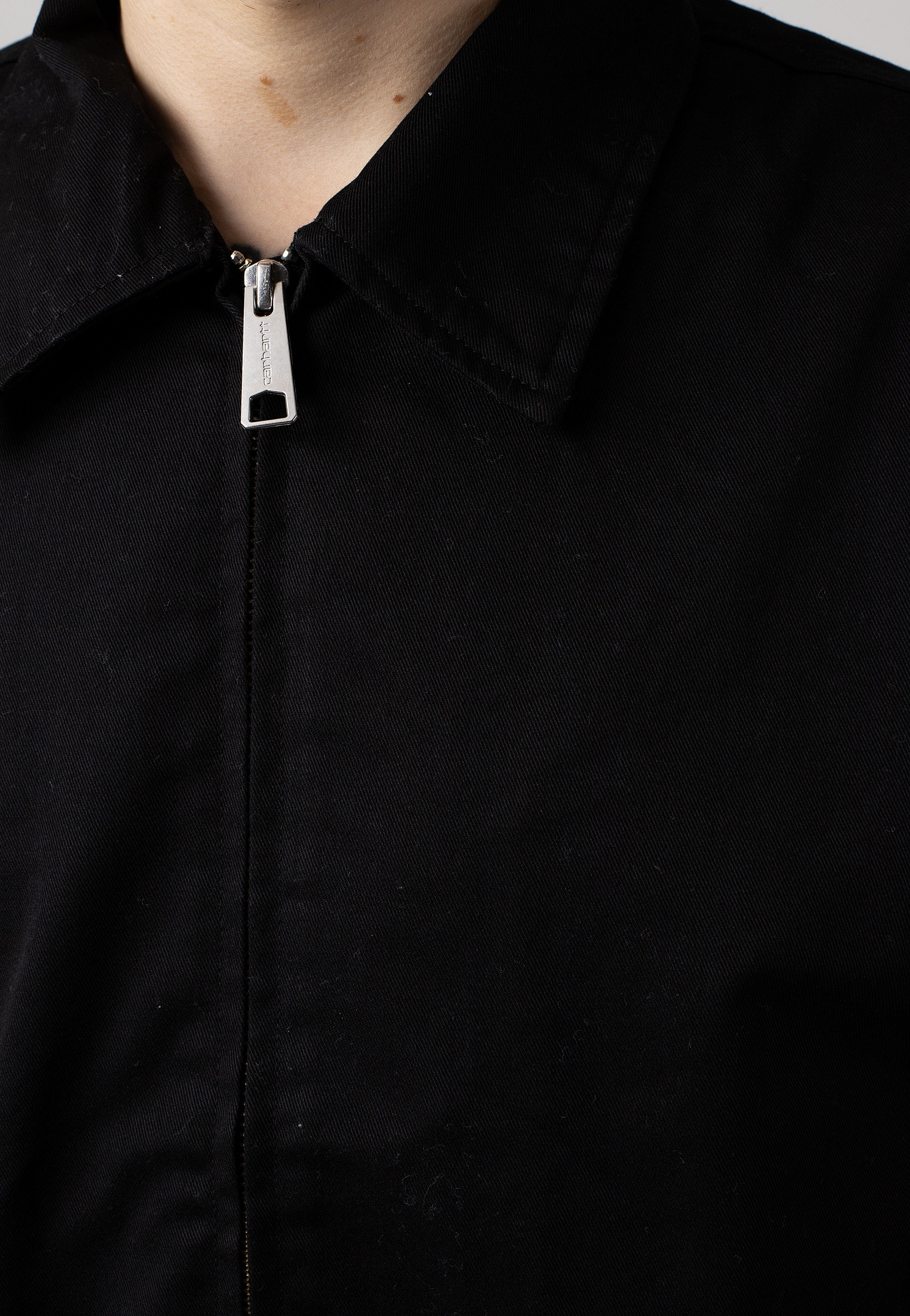 Carhartt WIP - Newhaven Rinsed Black - Jacket | Men-Image