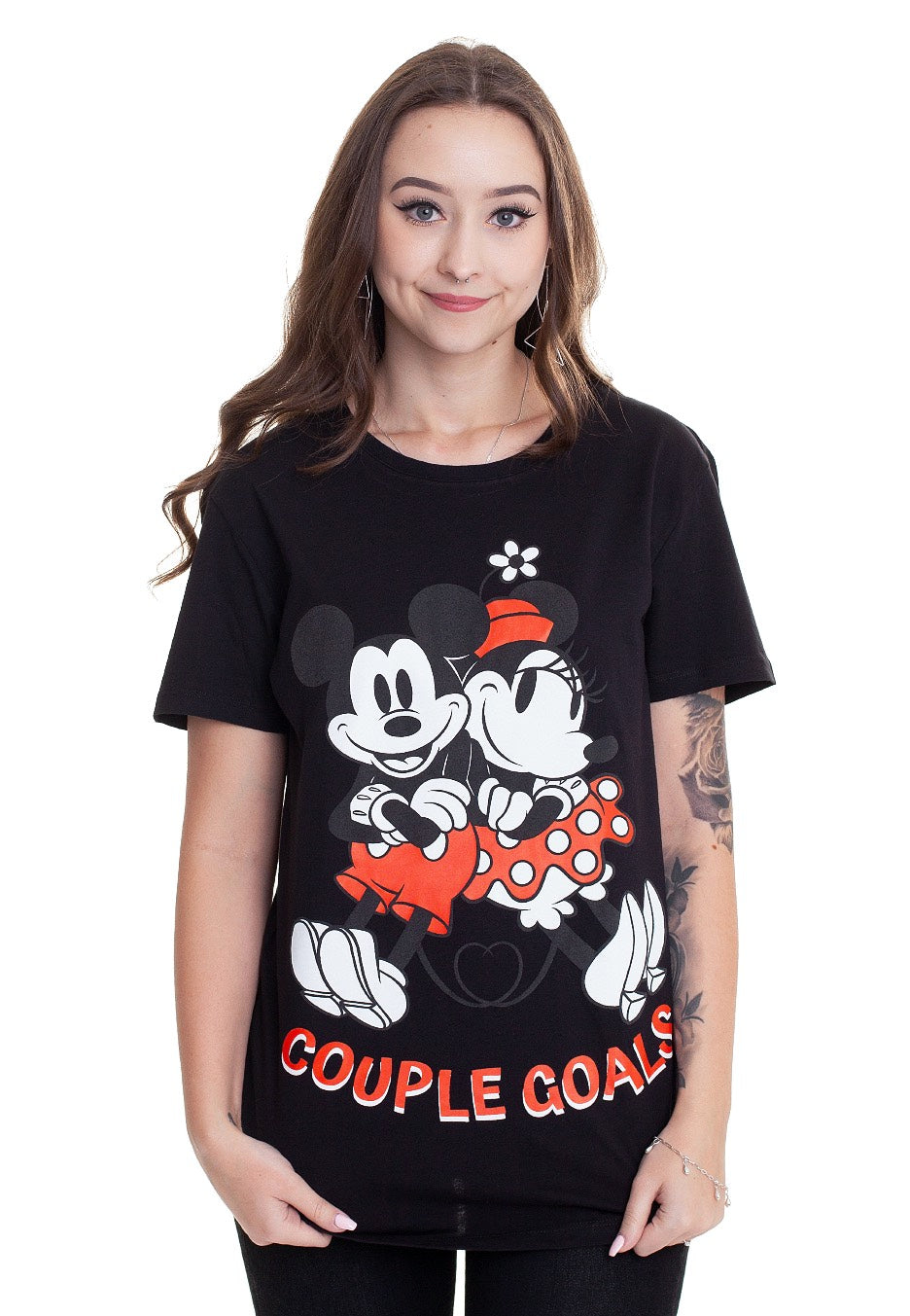 Mickey Mouse - Couple Goals - T-Shirt | Women-Image