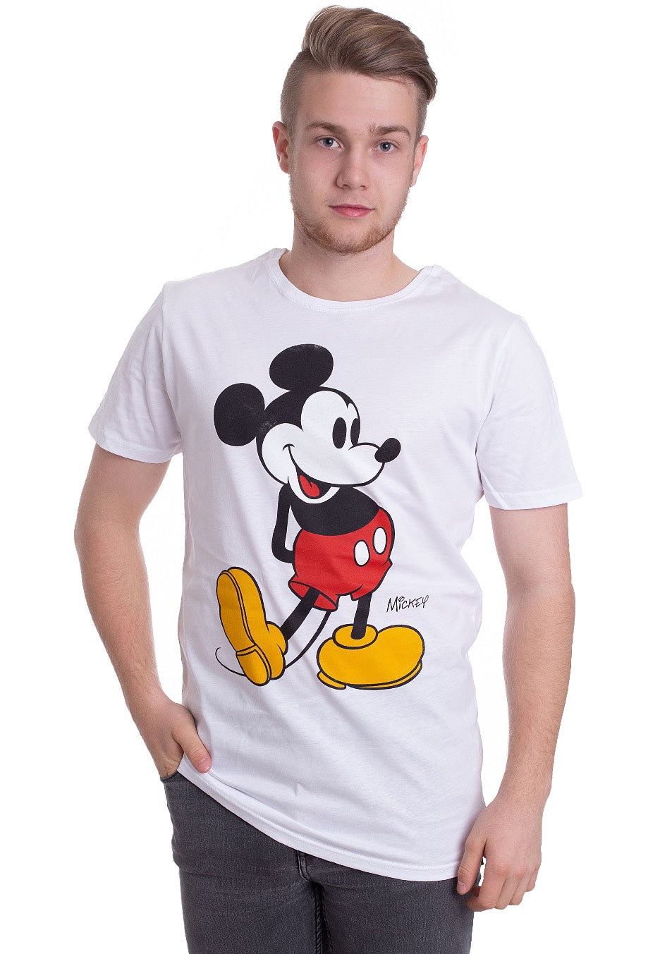 Mickey Mouse - Mickey White - T-Shirt | Men-Image