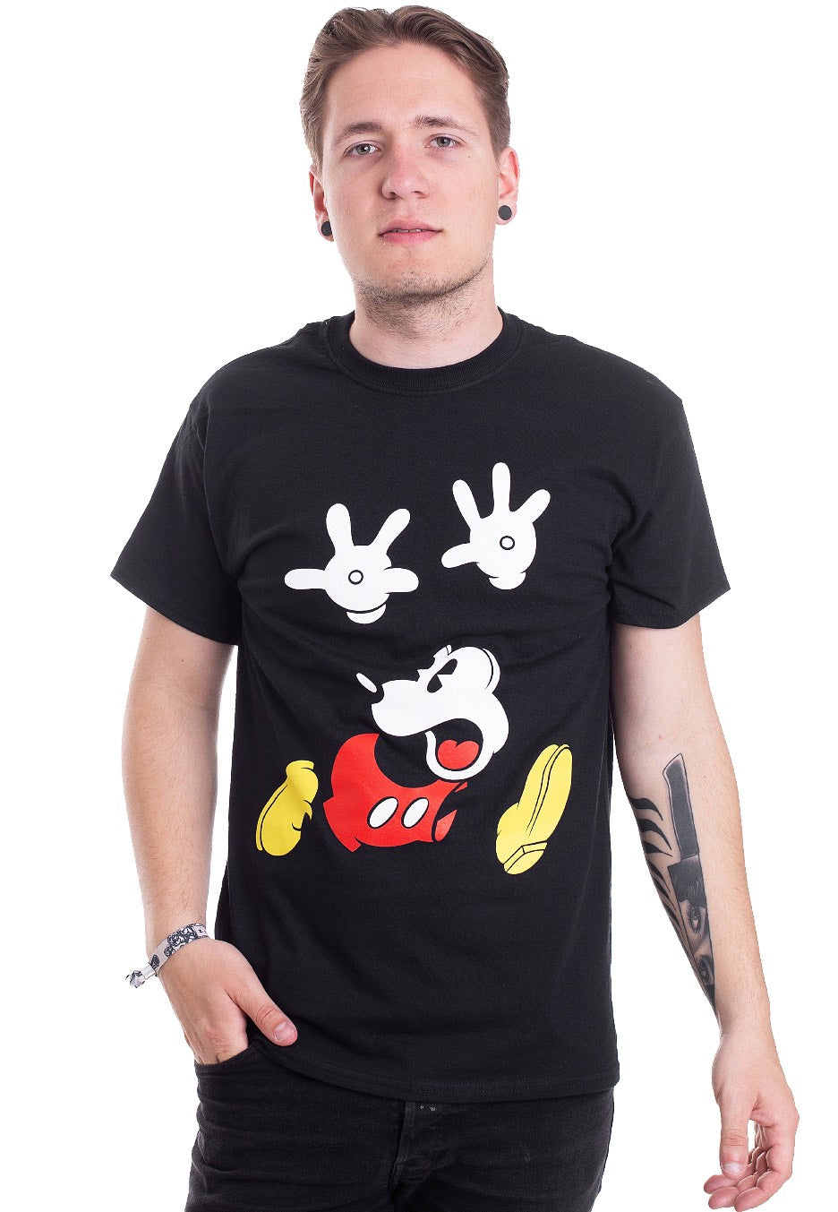 Mickey Mouse - Panic Face - T-Shirt | Men-Image