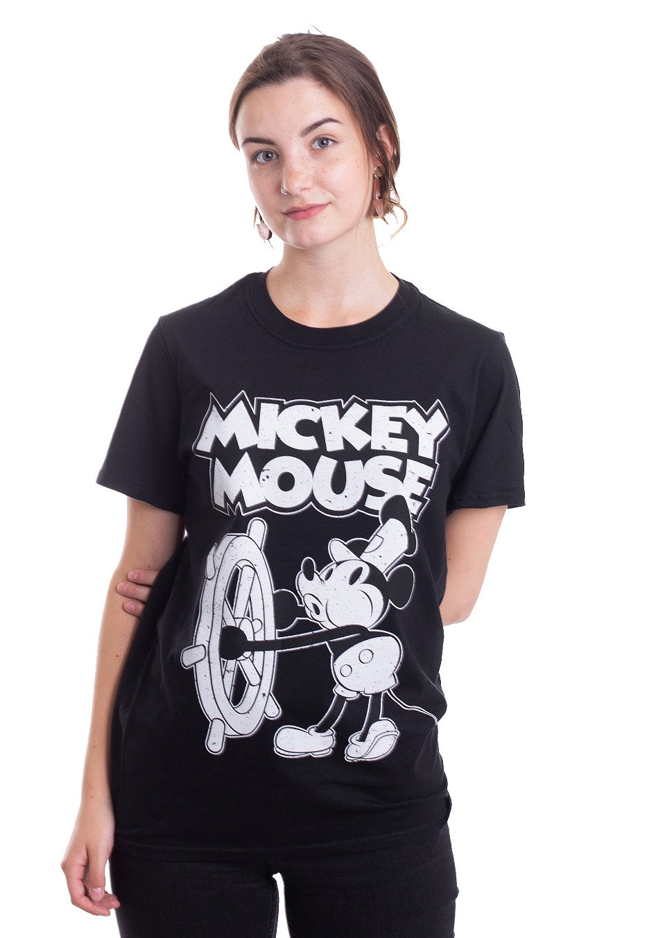 Mickey Mouse - Steamboat Willie - T-Shirt | Women-Image