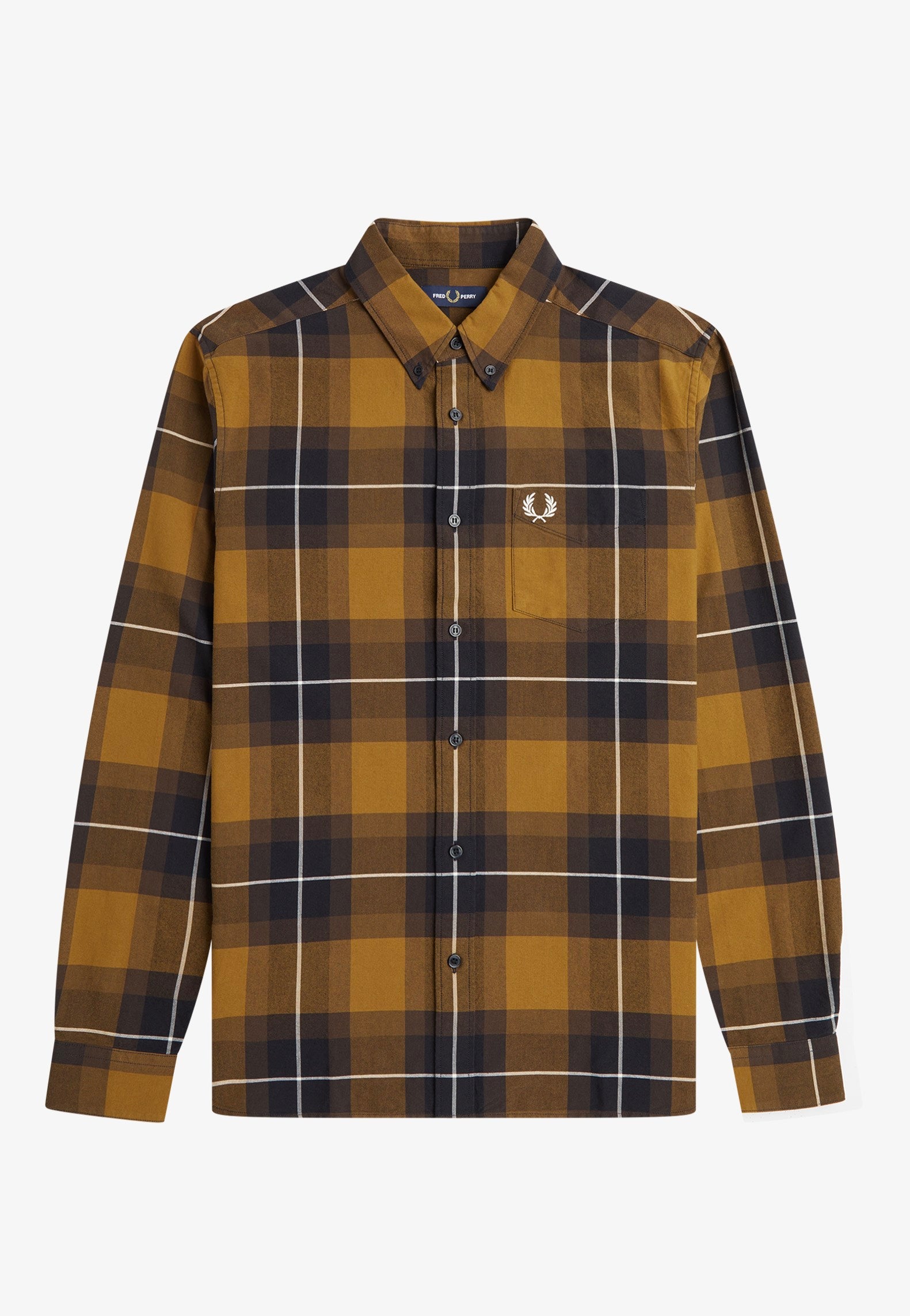 Fred Perry - Tartan Dark Caramel - Shirt | Men-Image