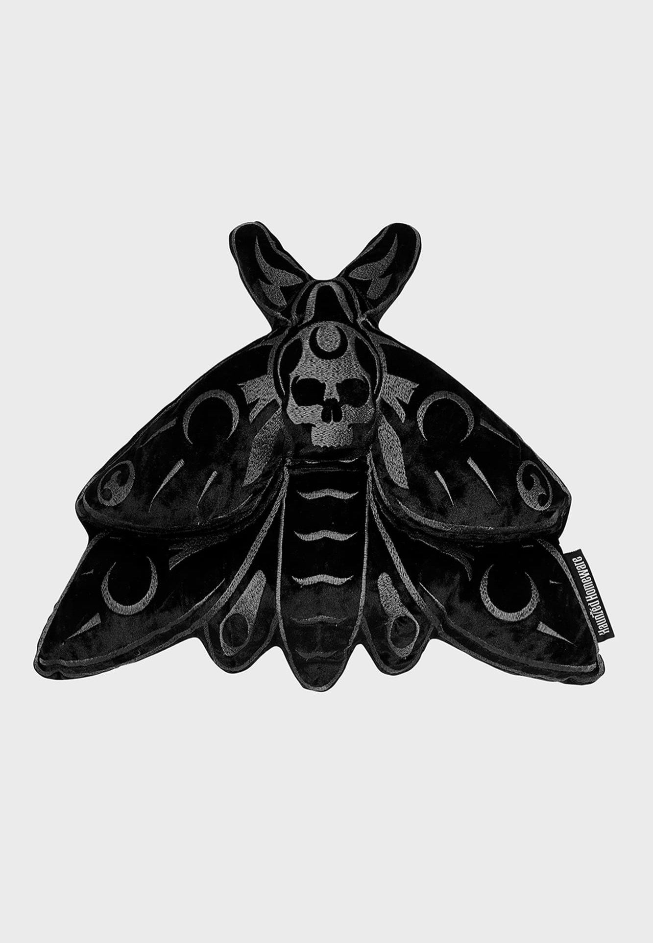 Killstar - Midnight Moth Shaped - Pillow | Neutral-Image