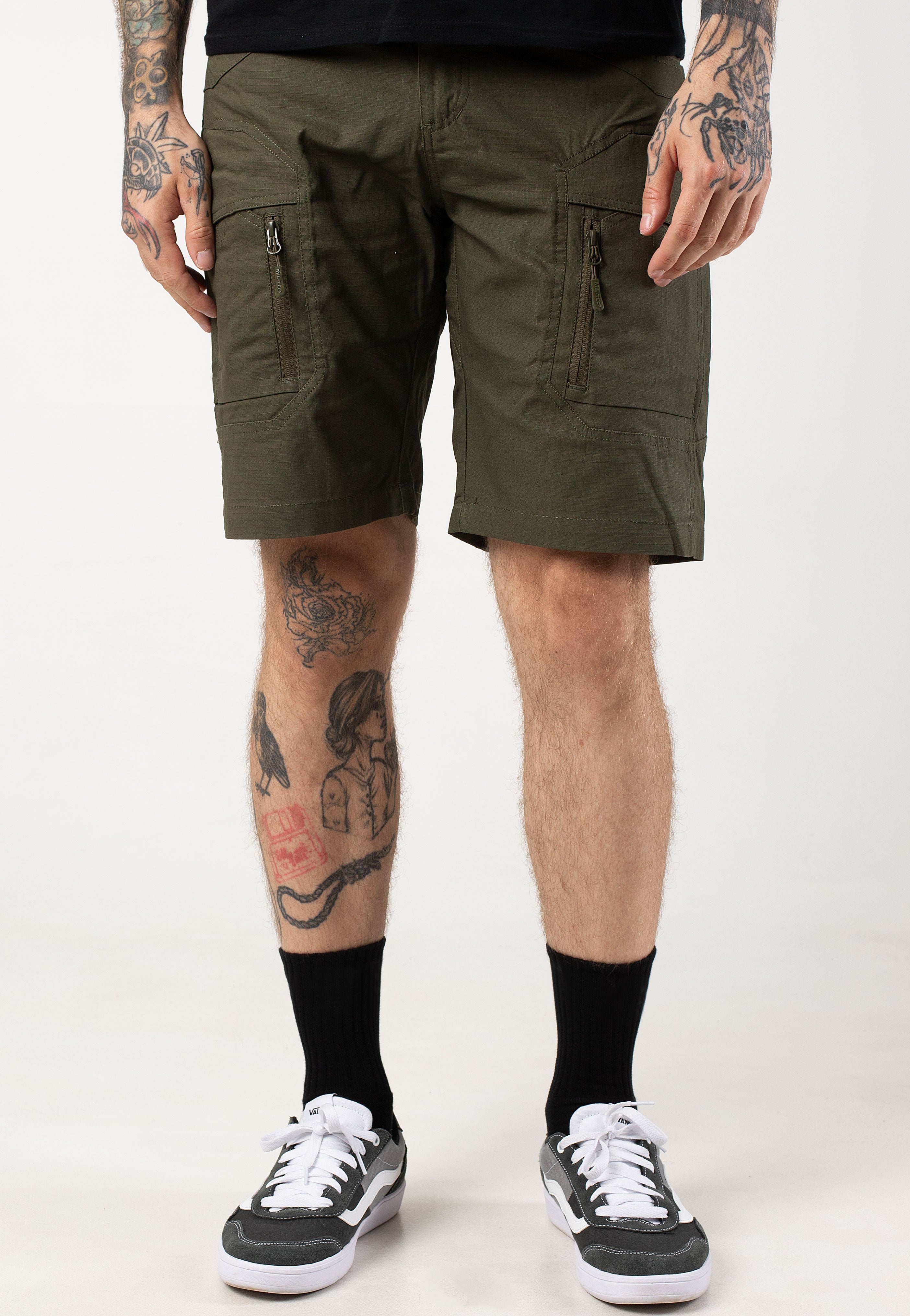 Mil-Tec - Assault Co Oliv - Shorts | Men-Image