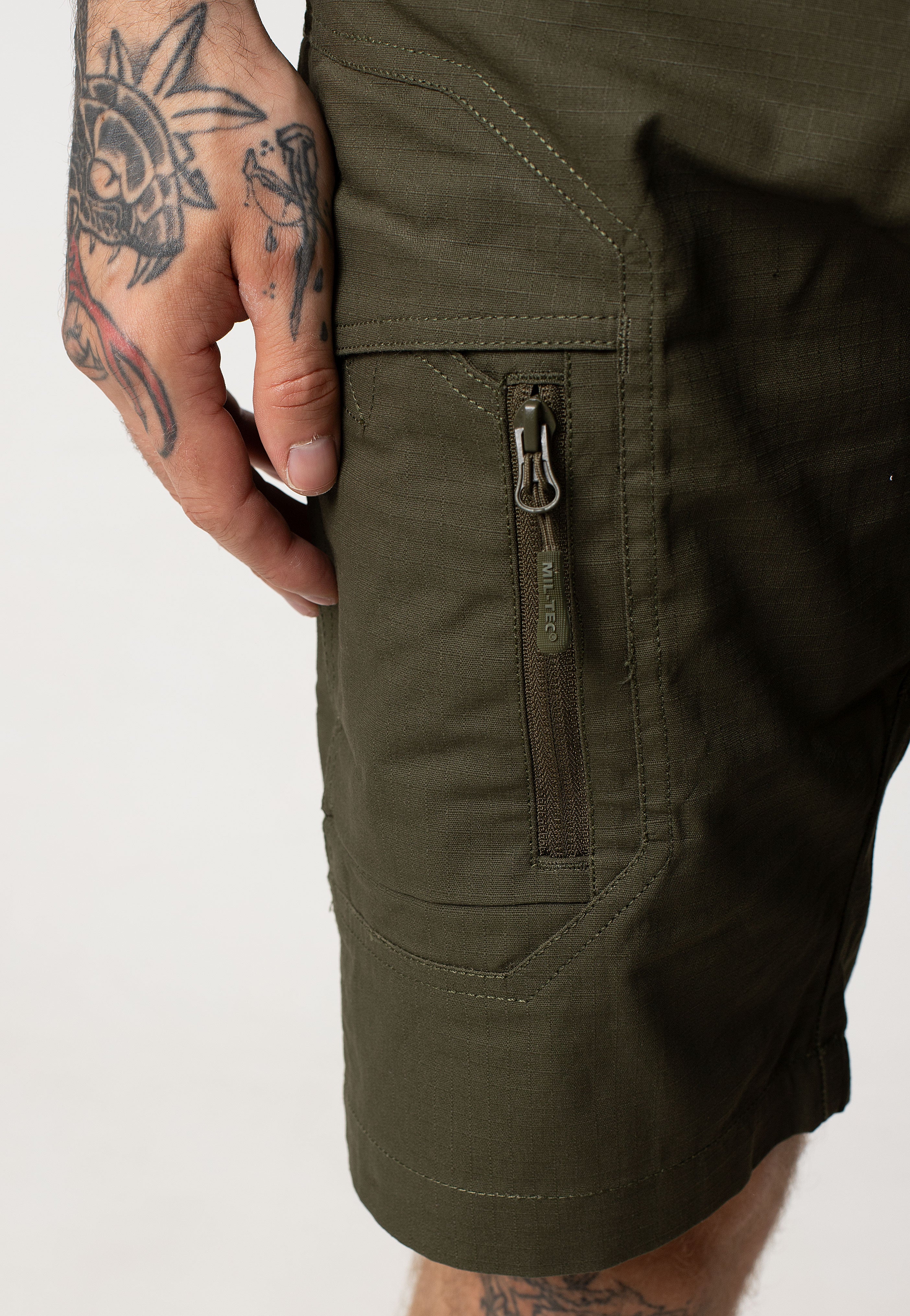 Mil-Tec - Assault Co Oliv - Shorts | Men-Image