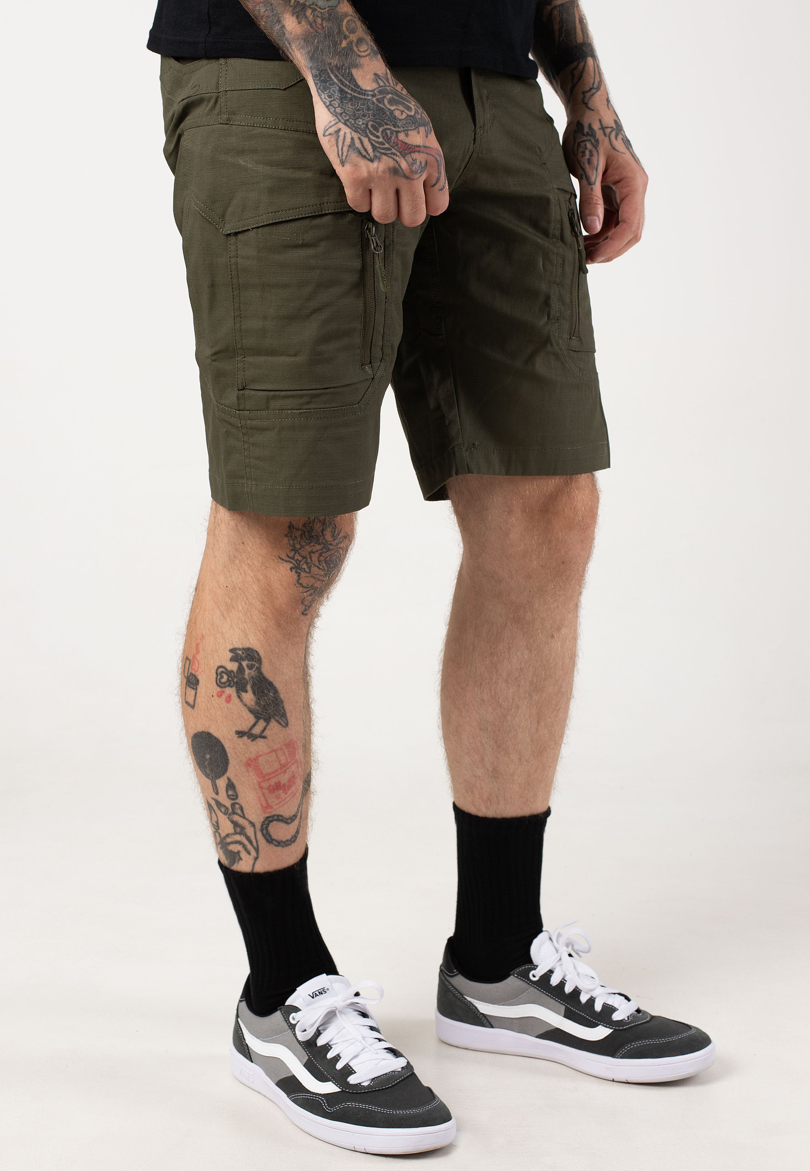 Mil-Tec - Assault Co Oliv - Shorts | Men-Image