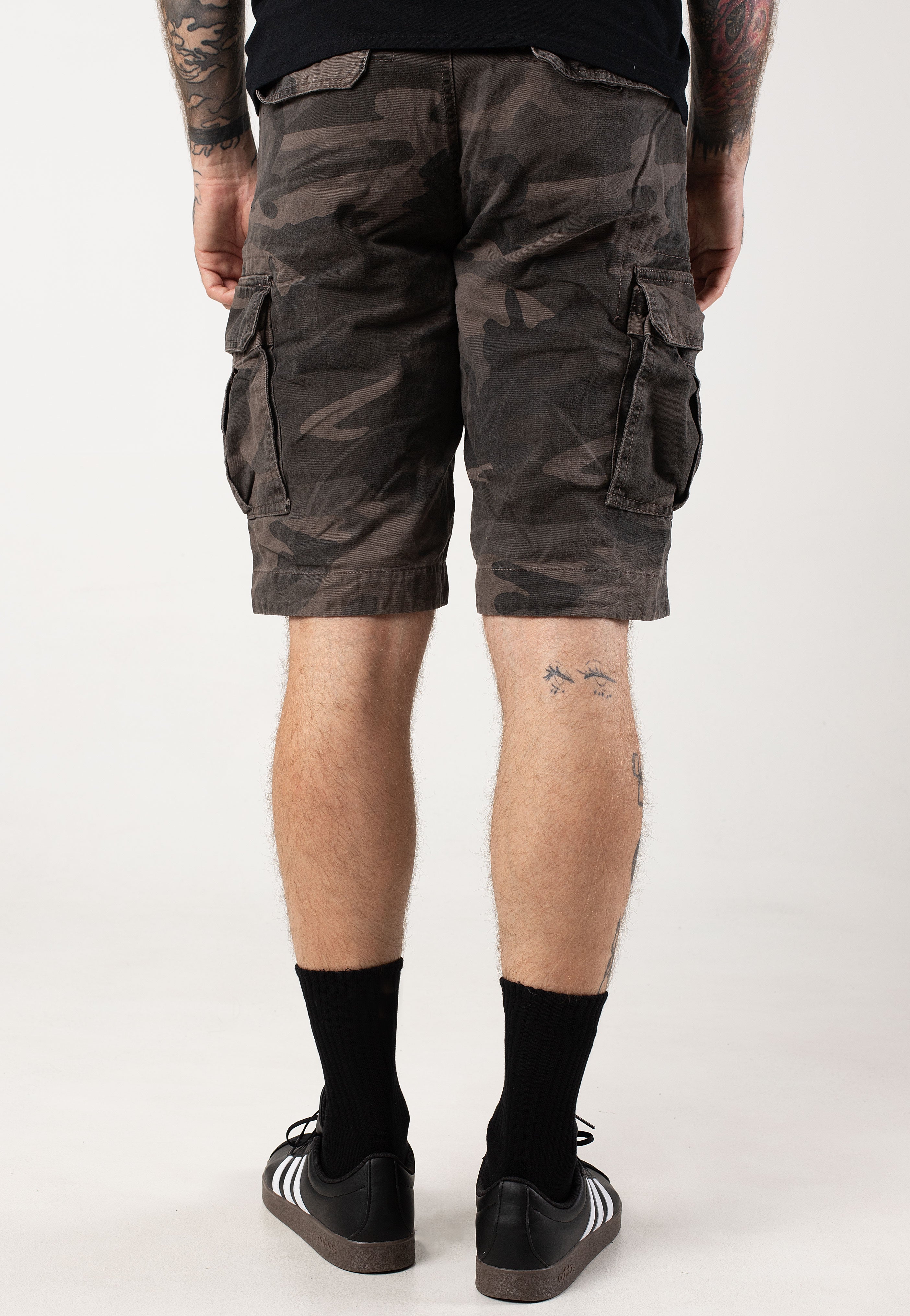 Mil-Tec - Us Vintage Prewash Dark Camo - Shorts | Men-Image