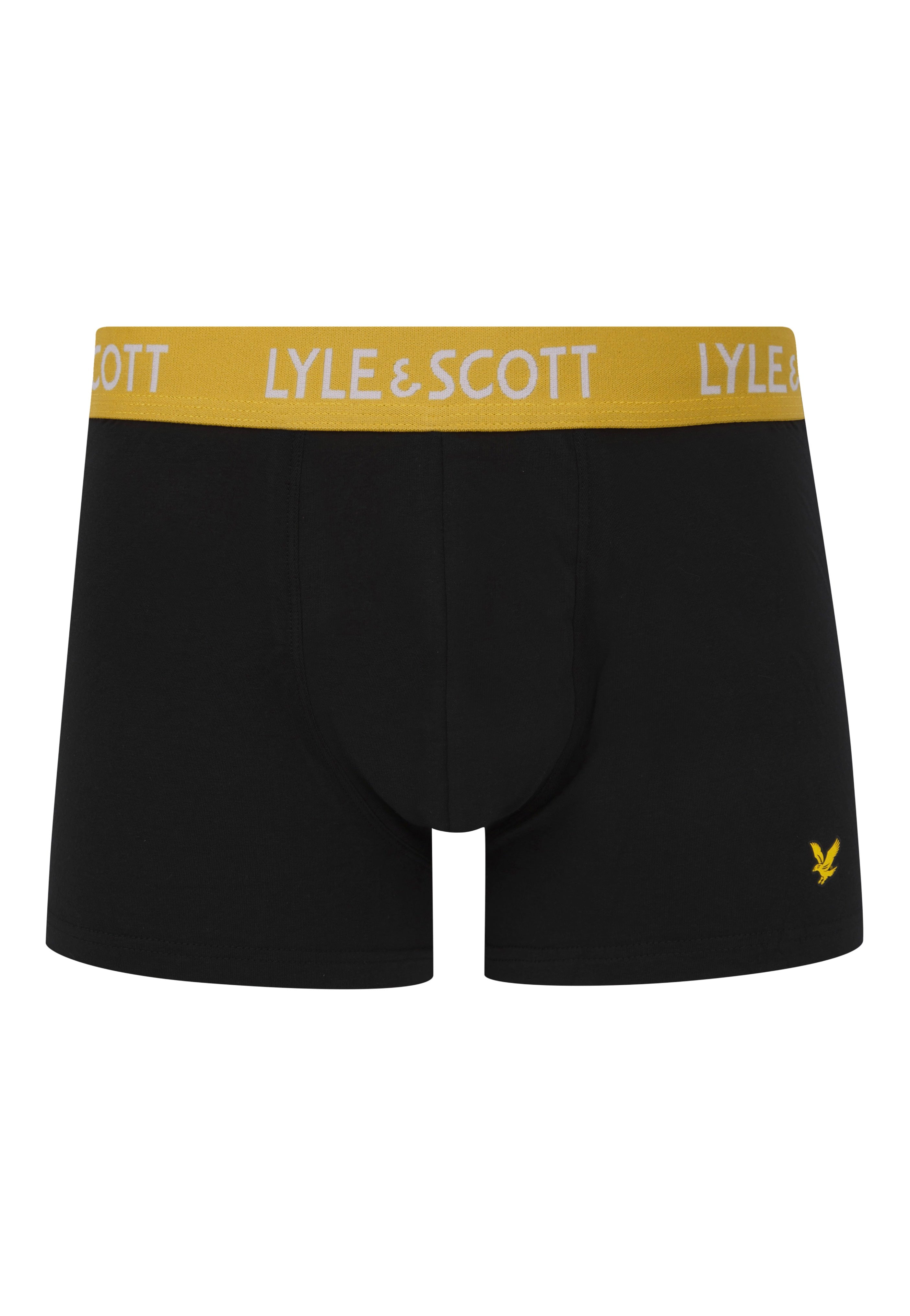 Lyle & Scott - Miller Waistbands Black Multi - Boxershorts | Men-Image