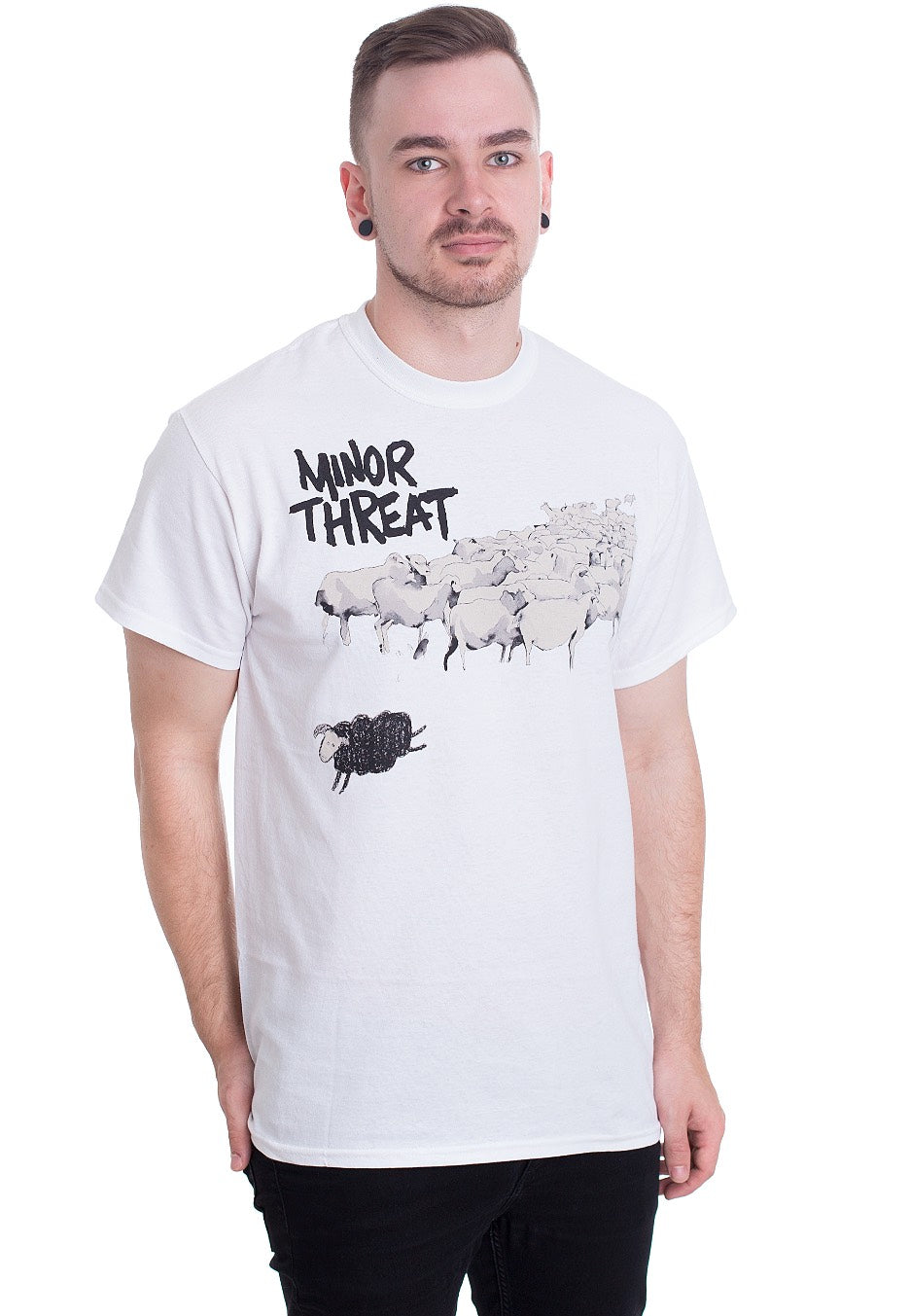 Minor Threat - Out Of Step White - T-Shirt | Men-Image