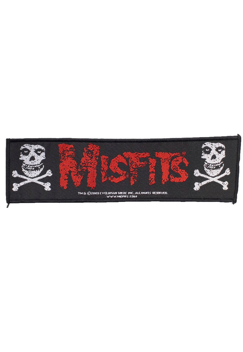 Misfits - Cross Bones - Patch | Neutral-Image