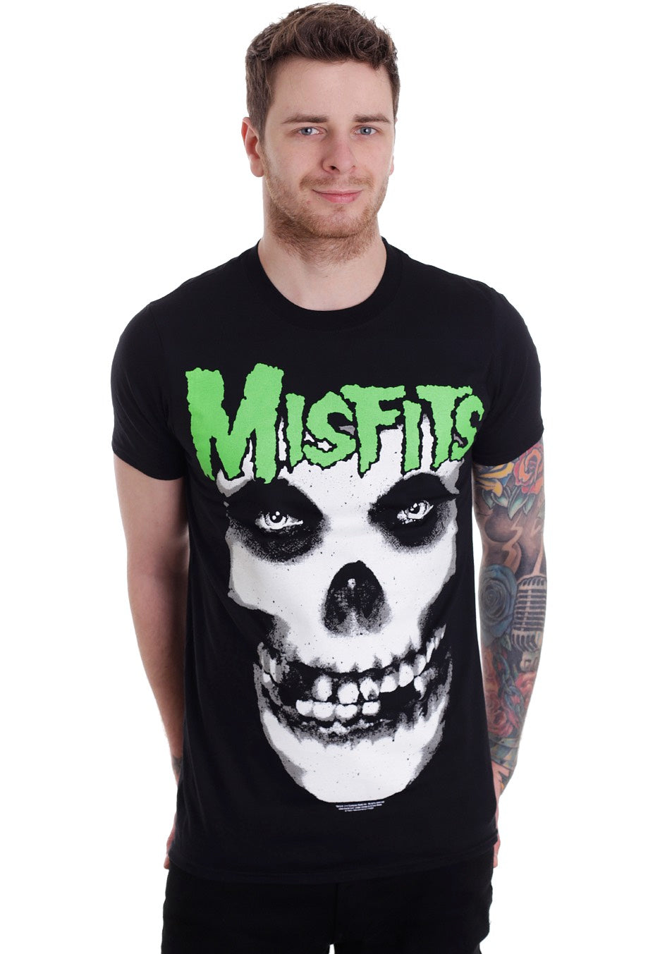 Misfits - Glow Jurek Skull - T-Shirt | Men-Image