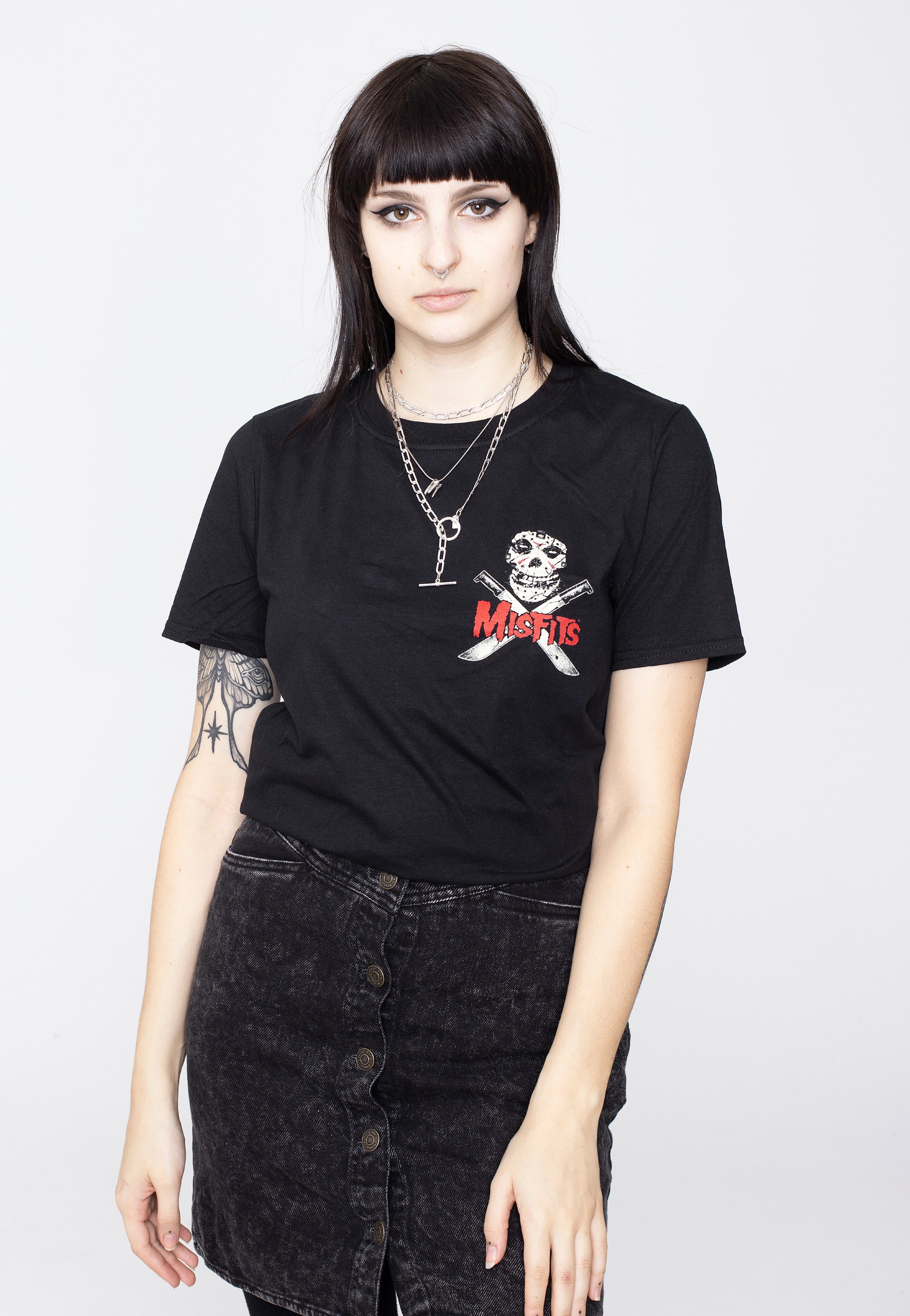 Misfits - Machete Back Print - T-Shirt | Women-Image