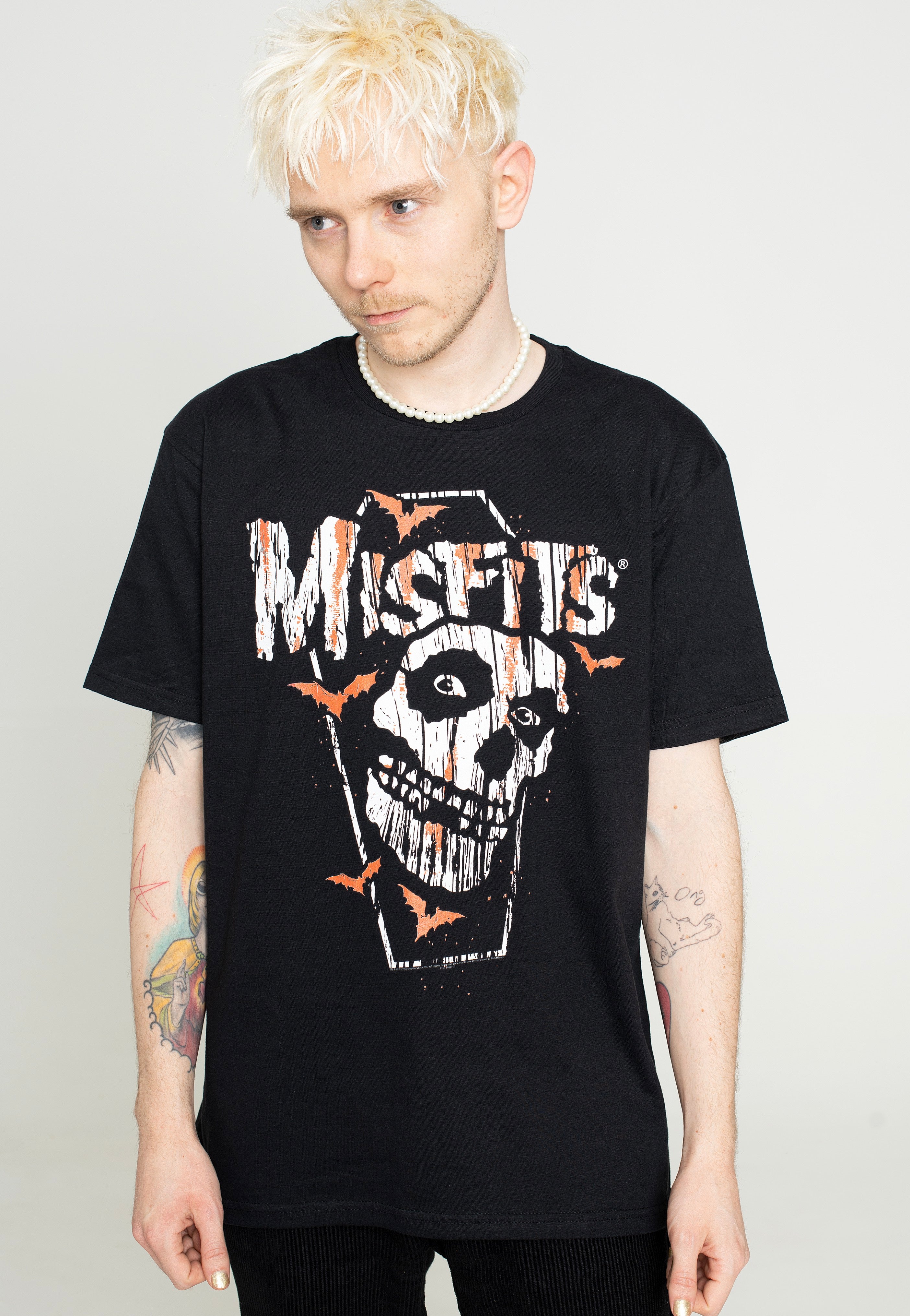 Misfits - Orange Bats - T-Shirt | Men-Image