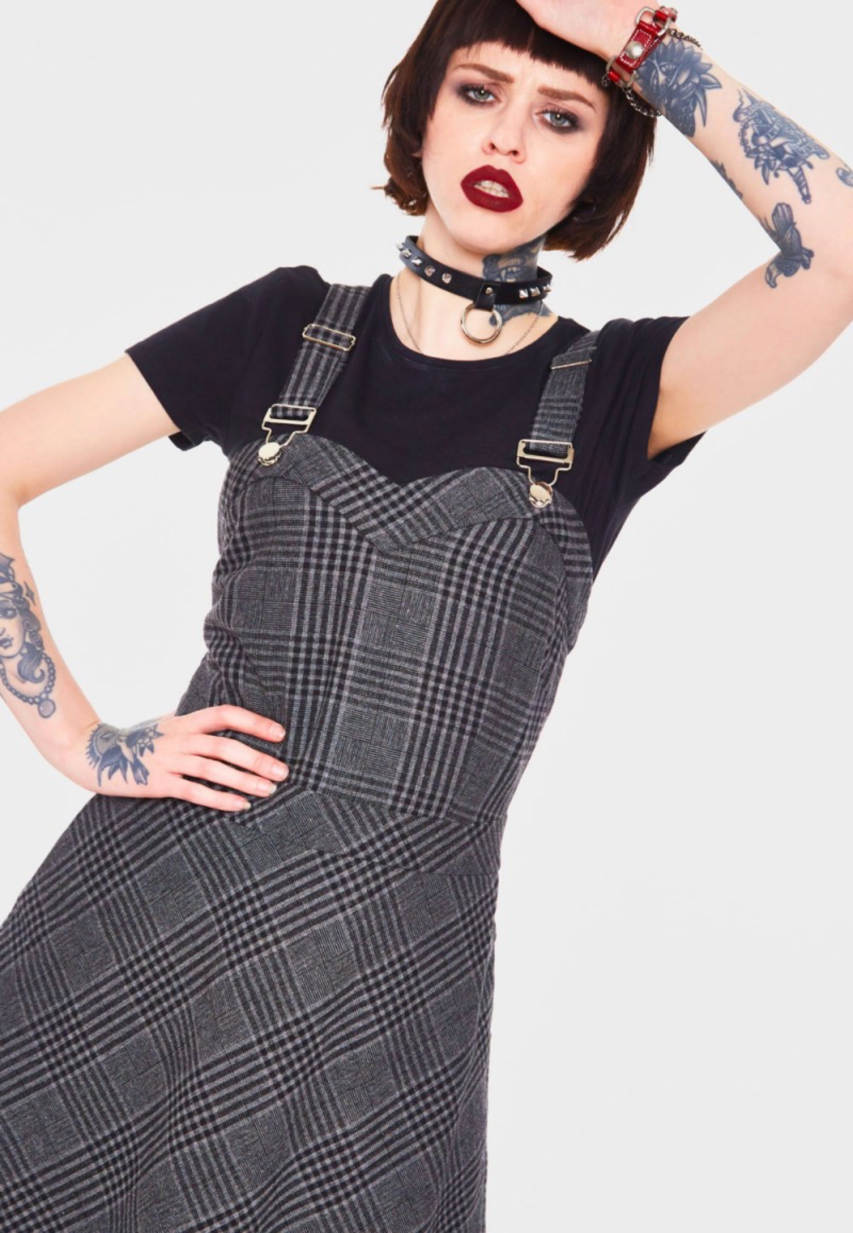 Jawbreaker - Miss Morbid Tartan - Dress | Women-Image