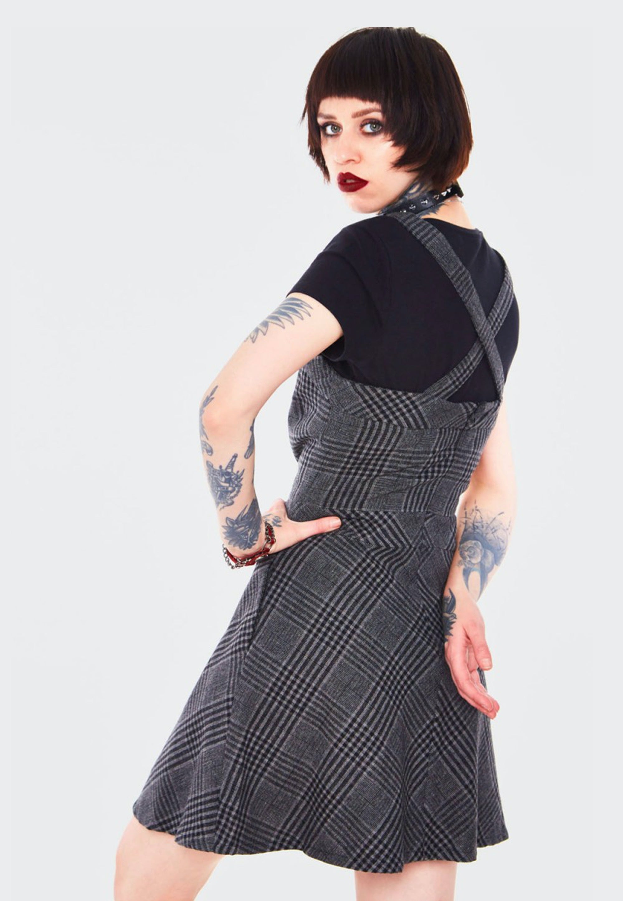 Jawbreaker - Miss Morbid Tartan - Dress | Women-Image