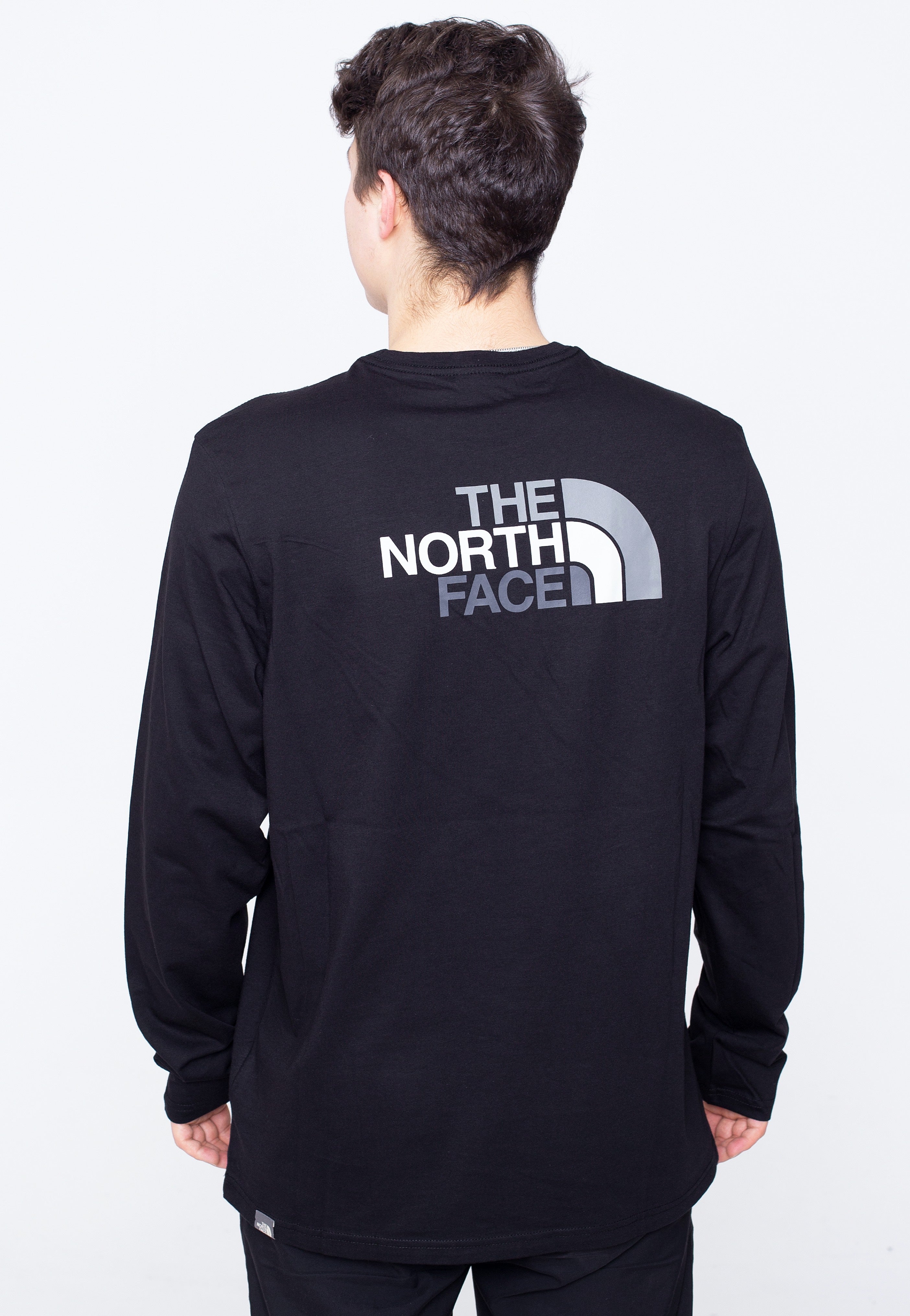 The North Face - Easy Eu TNF Black/Zinc Grey - Longsleeve | Men-Image