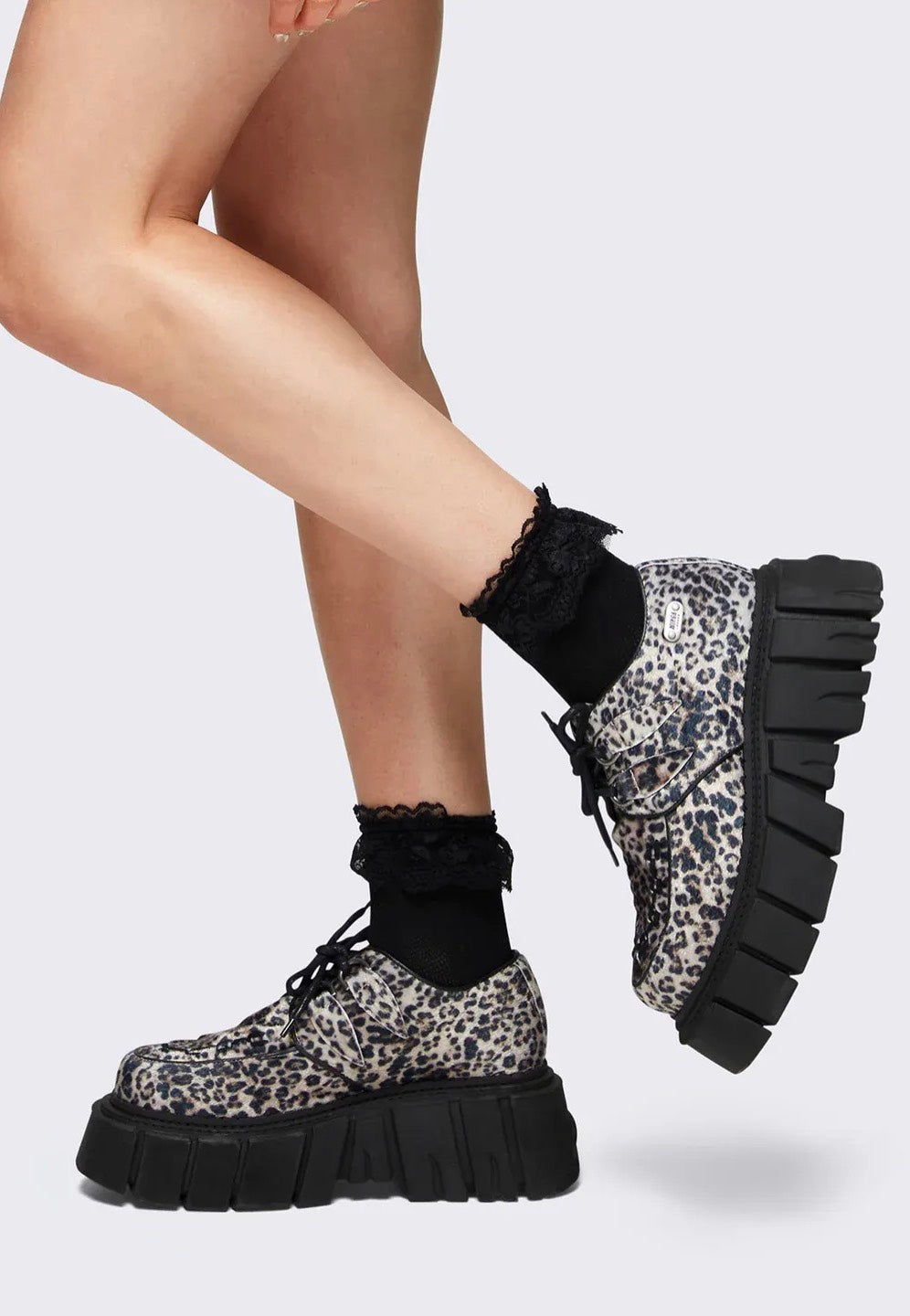 Minga London - Gig Leopard - Girl Shoes | Women-Image