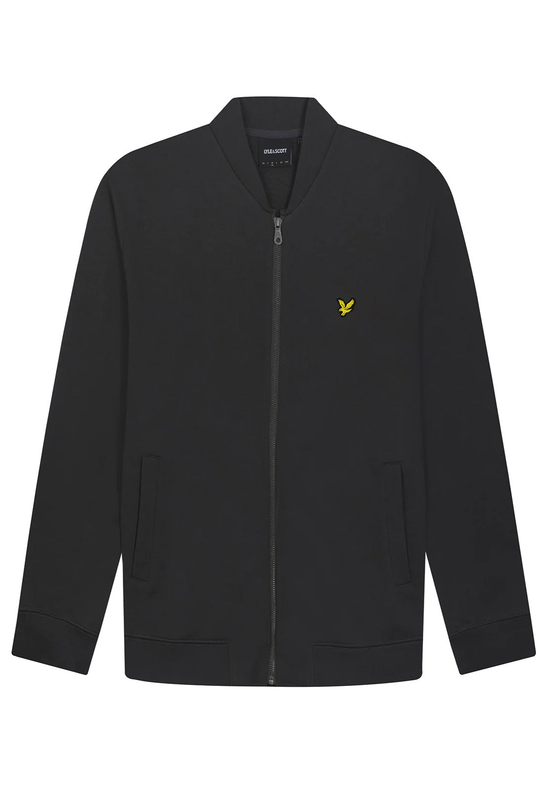 Lyle & Scott - Loopback Jersey Gunmetal - Zipper | Men-Image