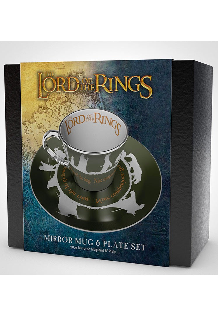 The Lord Of The Rings - Mirror Mug & Plate - Set | Neutral-Image