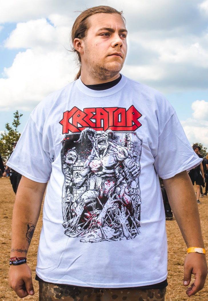 Kreator - Crush The Tyrants White - T-Shirt | Men-Image