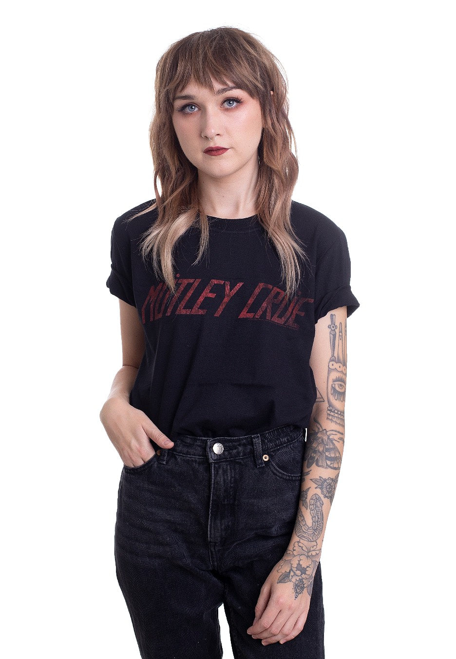 Mötley Crüe - Distressed Logo - T-Shirt | Women-Image