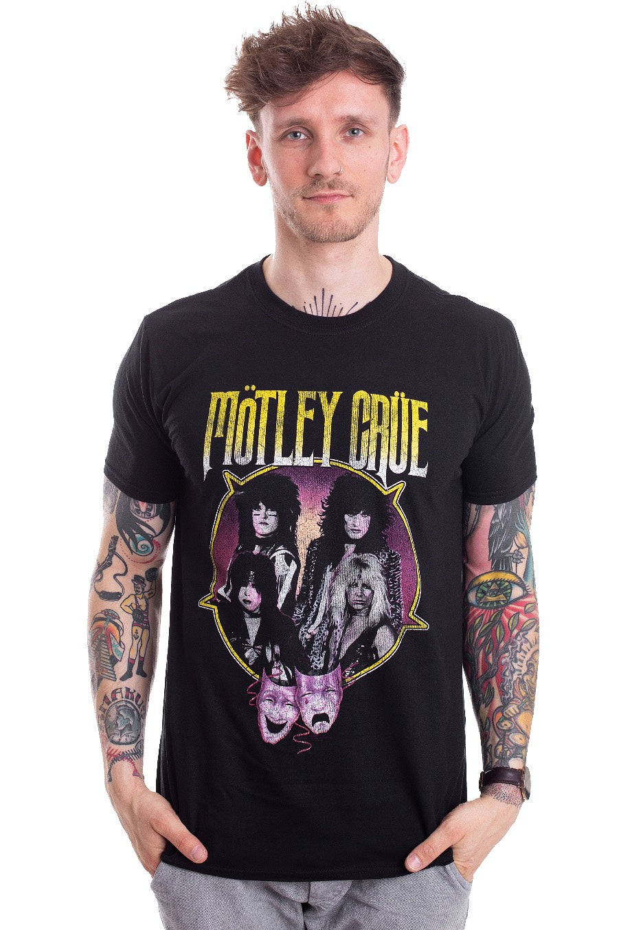 Mötley Crüe - Theatre Pentagram - T-Shirt | Men-Image