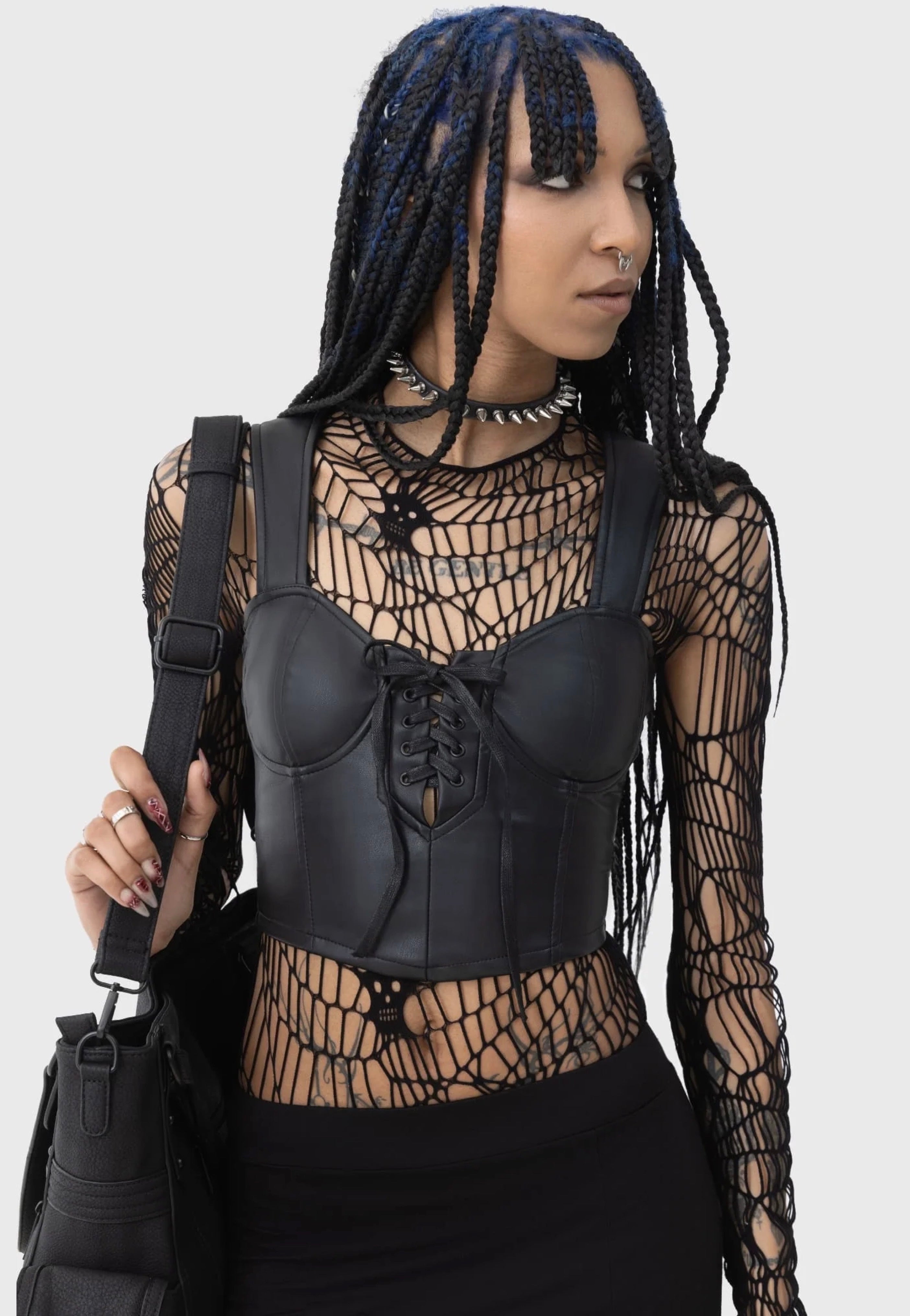 Killstar x Kihilist - Moonless Black - Top | Women-Image